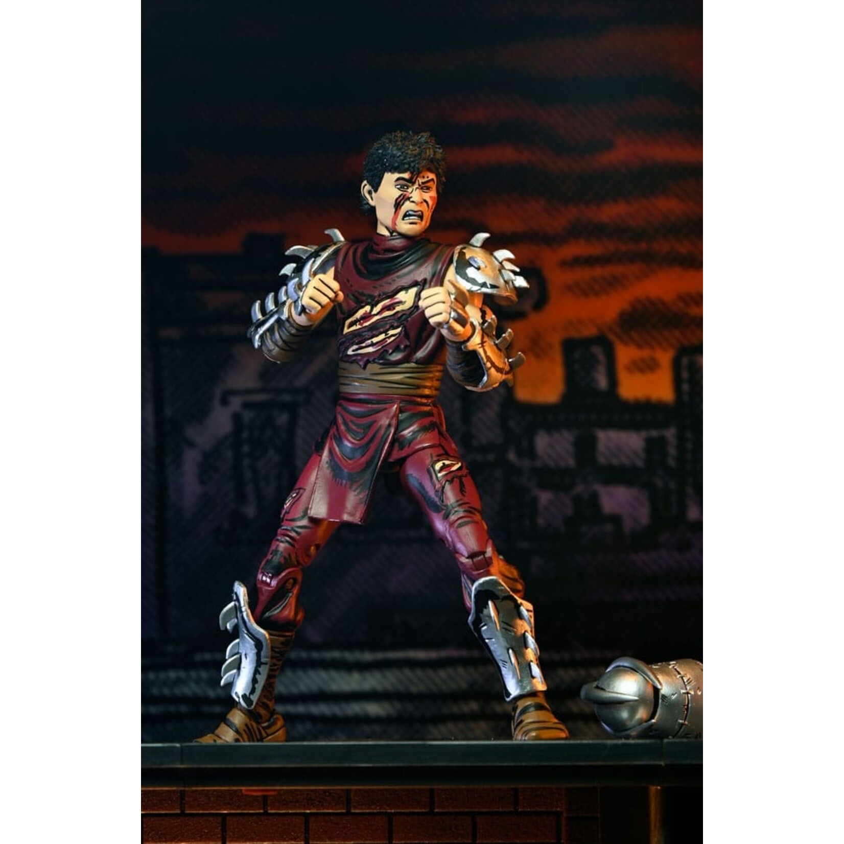 NECA NECA Teenage Mutant Ninja Turtles Action Figure Battle Damaged Shredder 18 cm