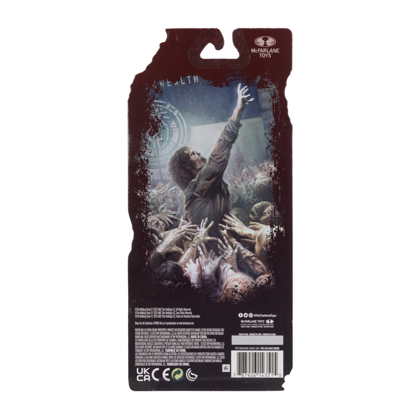 McFarlane Toys McFarlane Toys The Walking Dead Action Figure Gas Mask Zombie 13 cm