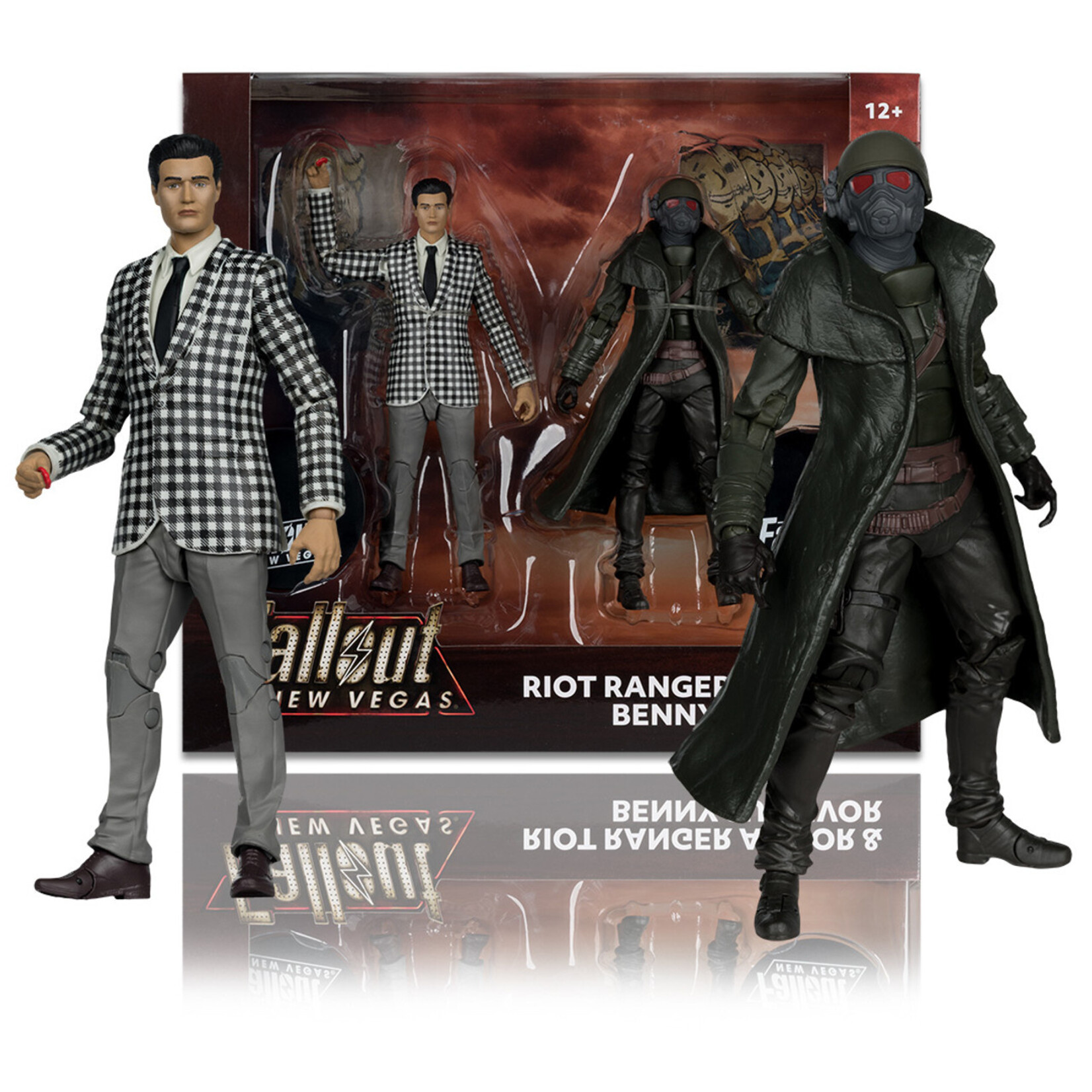 McFarlane Toys McFarlane Toys Fallout New Vegas Action Figure 2-Pack Riot Ranger Armor & Benny Survivor 18 cm