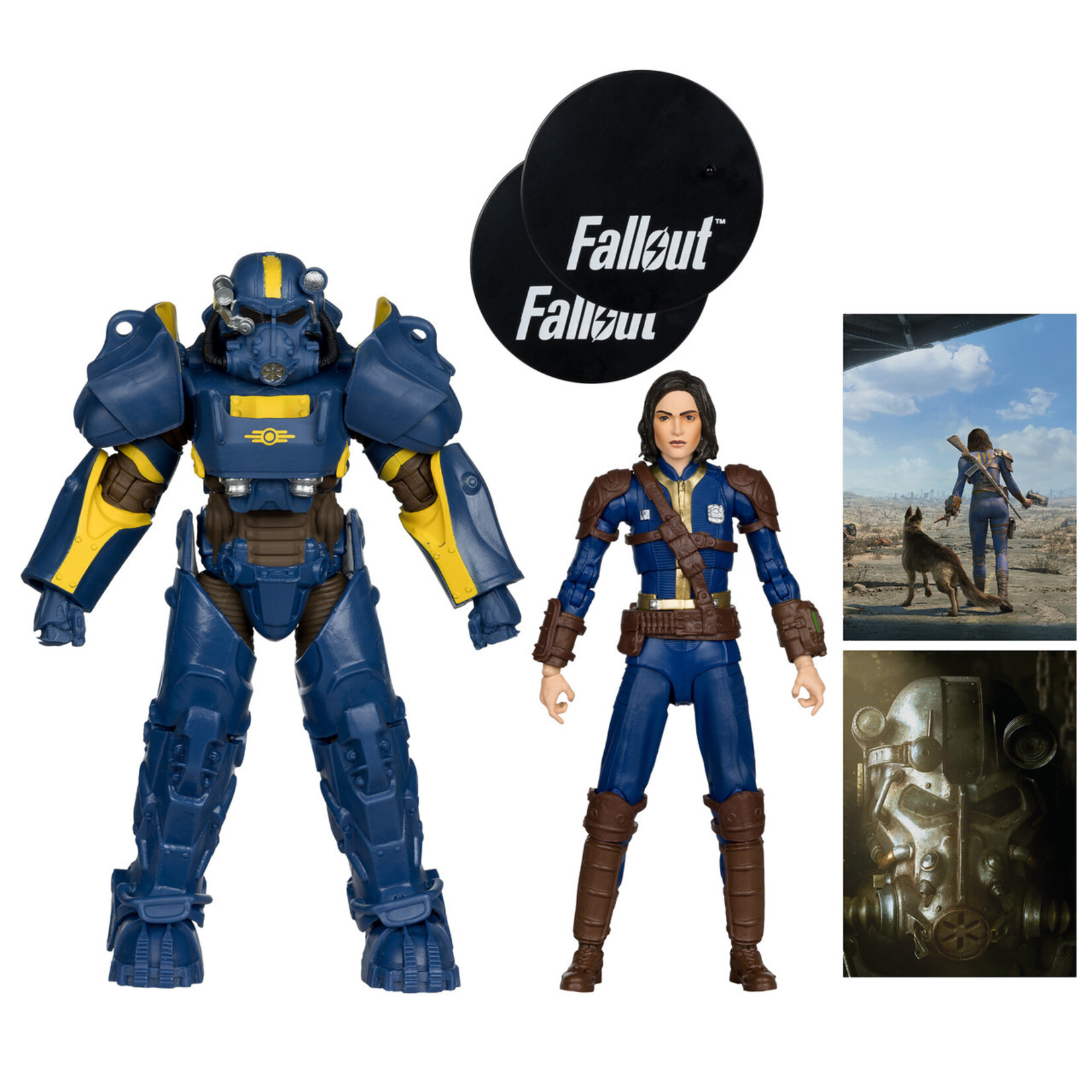 McFarlane Toys McFarlane Toys Fallout New Vegas Action Figure 2-Pack T-60 Vault Tec & Sole Survivor 18 cm
