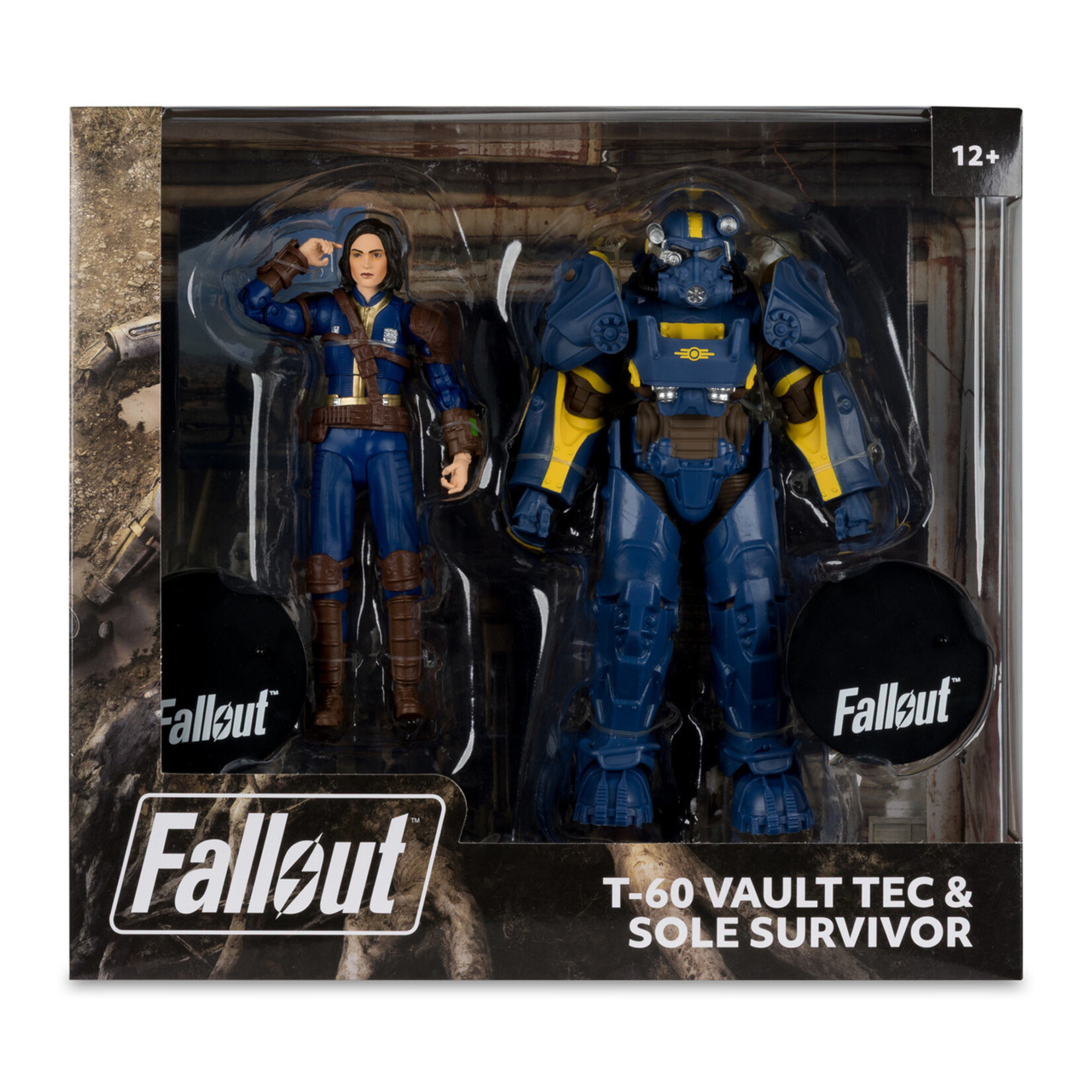 McFarlane Toys McFarlane Toys Fallout New Vegas Action Figure 2-Pack T-60 Vault Tec & Sole Survivor 18 cm