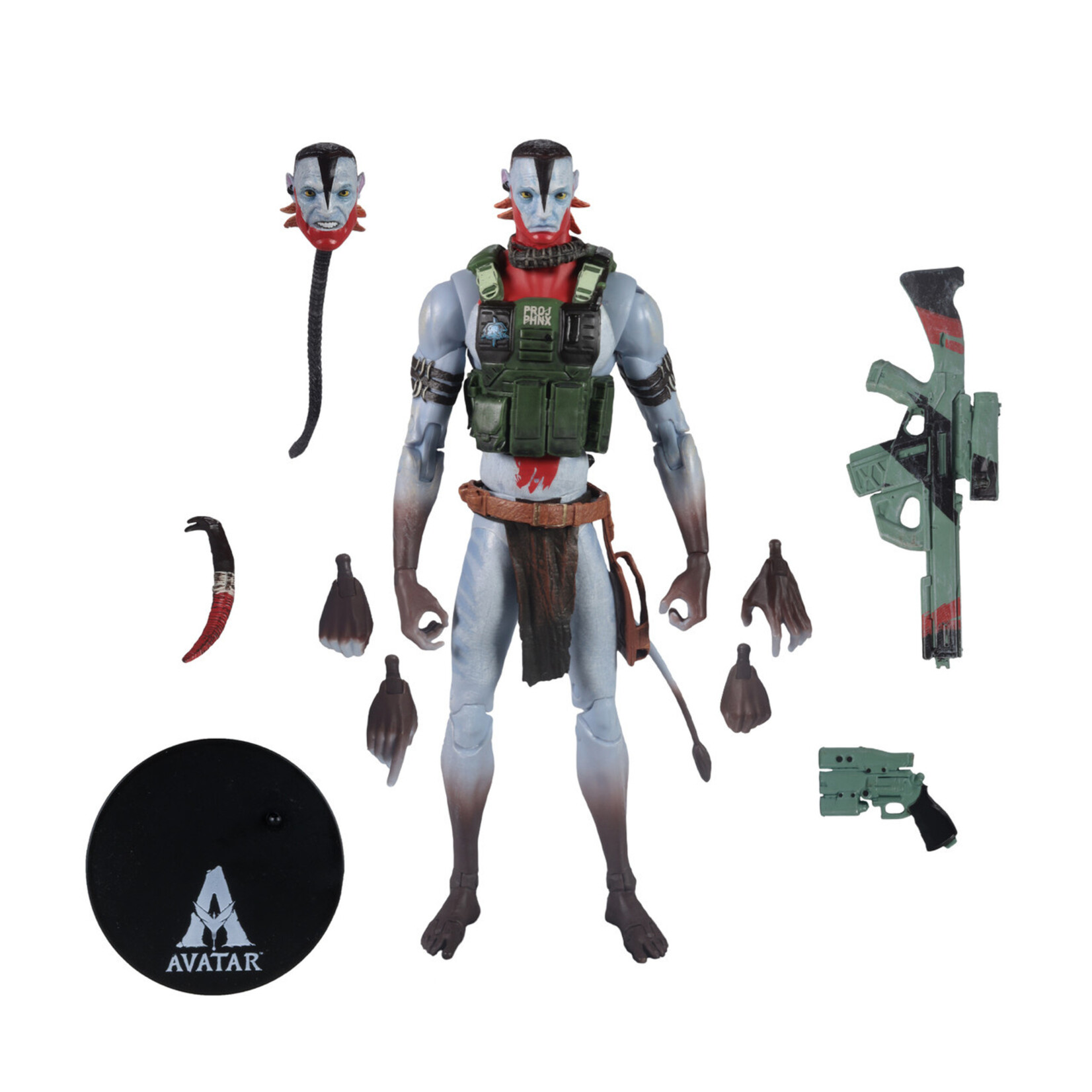 McFarlane Toys McFarlane Toys Avatar Fire and Ash Action Figure Recom Quaritch (Ash Warrior) 18 cm