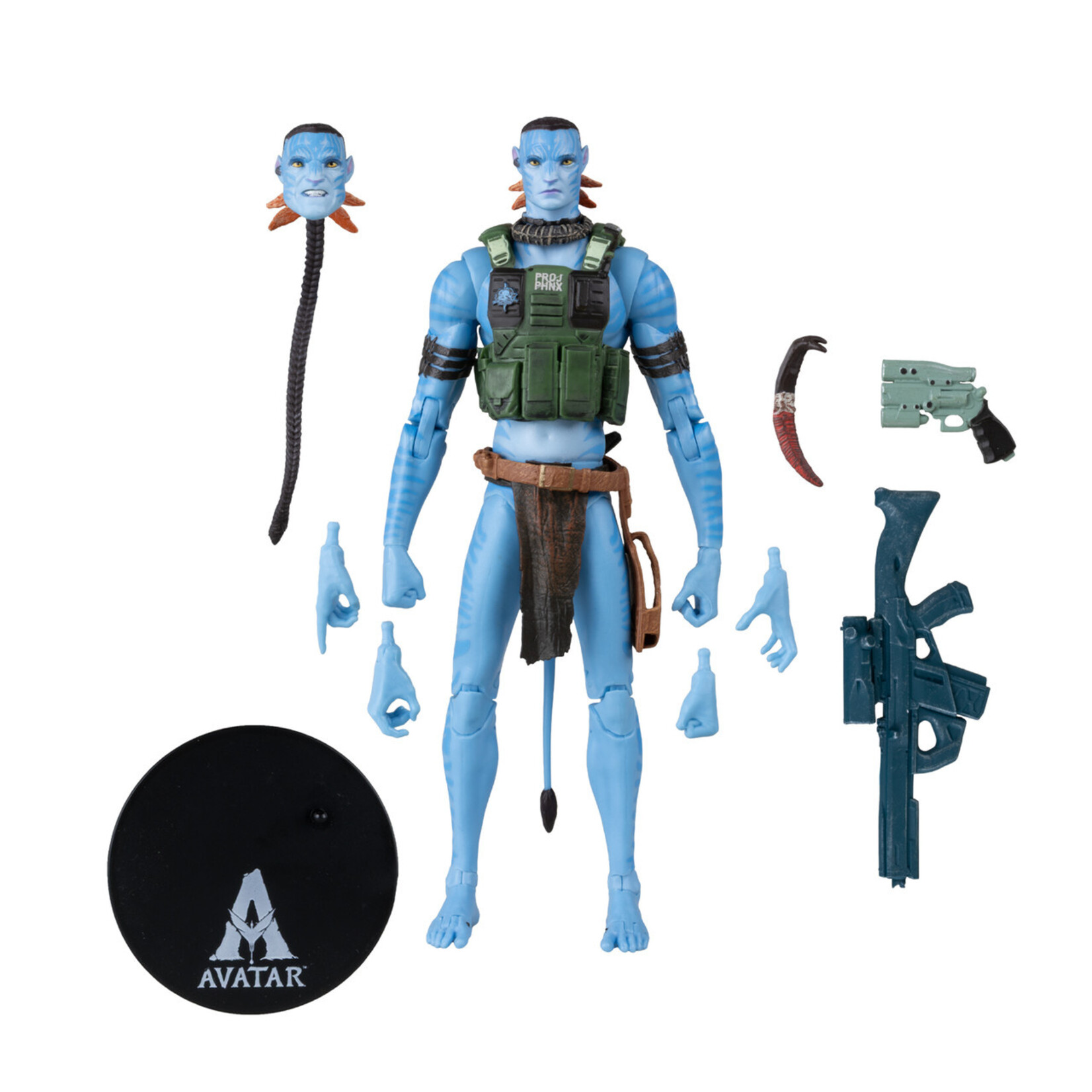 McFarlane Toys McFarlane Toys Avatar Fire and Ash Action Figure Quaritch (Ash Recom) (Gold Label) 18 cm