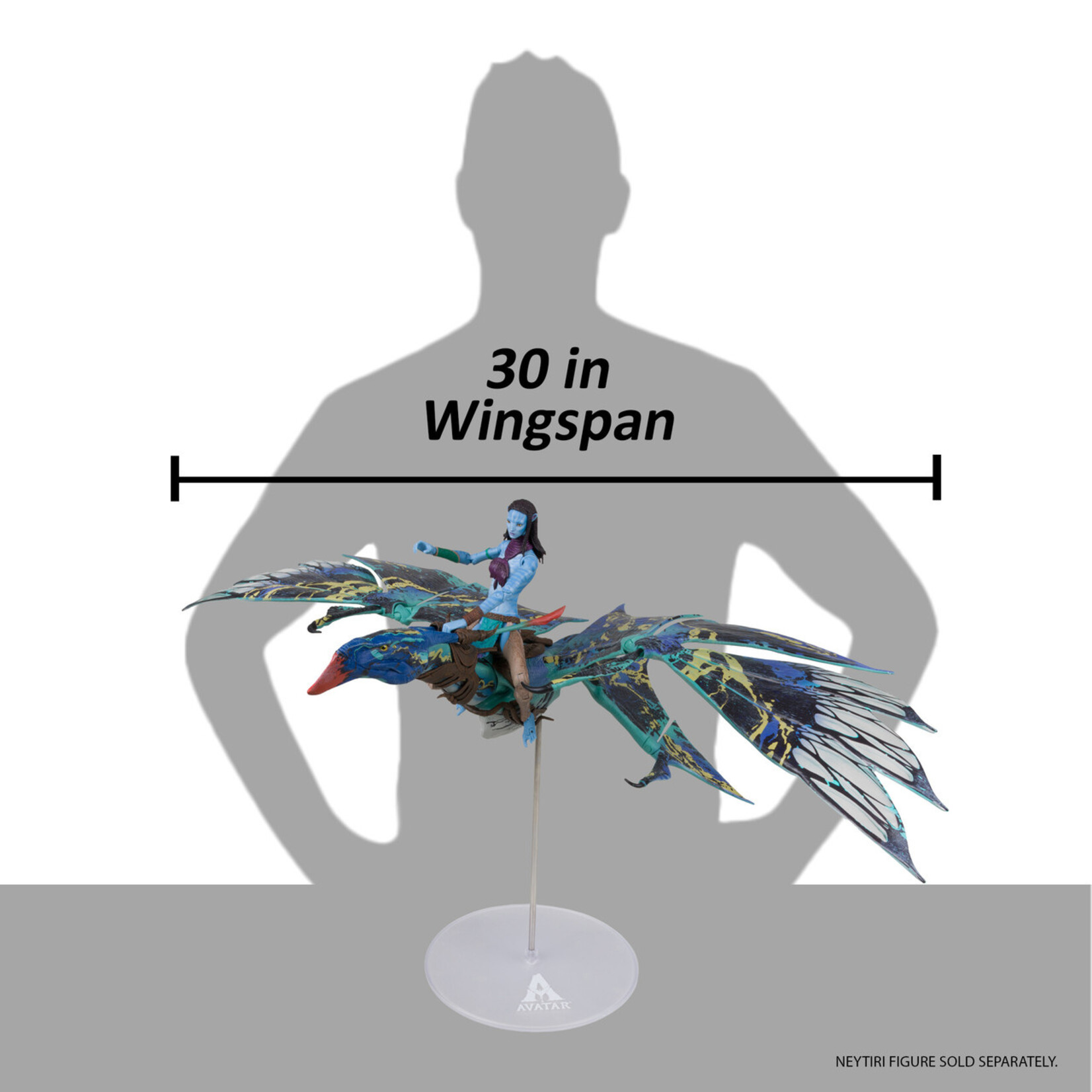 McFarlane Toys McFarlane Toys Avatar Fire and Ash Action Figure Neytiri's Banshee