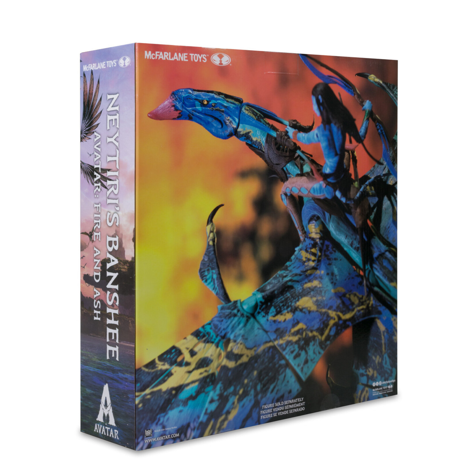 McFarlane Toys McFarlane Toys Avatar Fire and Ash Action Figure Neytiri's Banshee