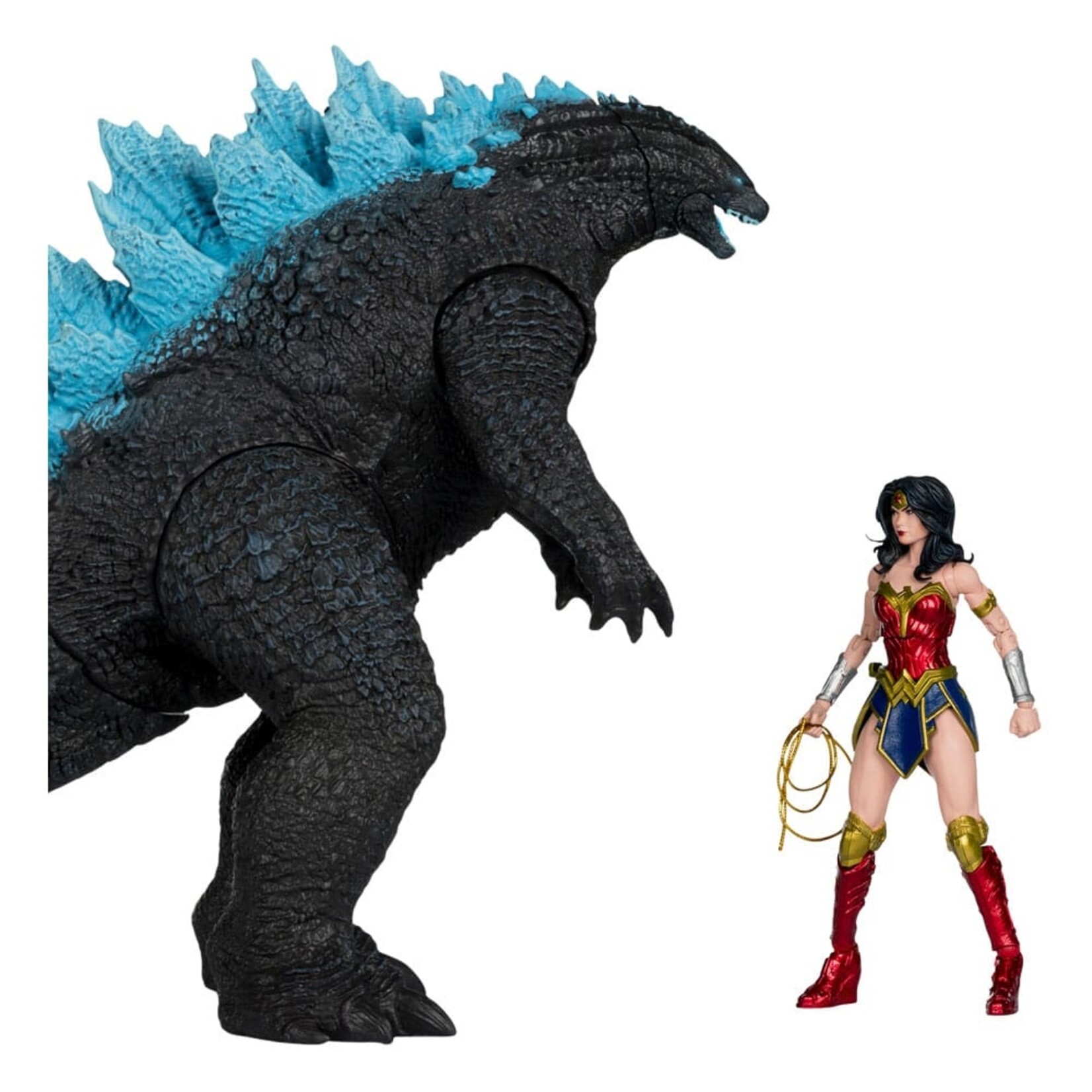 McFarlane Toys McFarlane Toys DC Comics Justice League Monsterverse Action Figure Wonder Woman Vs. Atomic Blast Godzilla 18 cm
