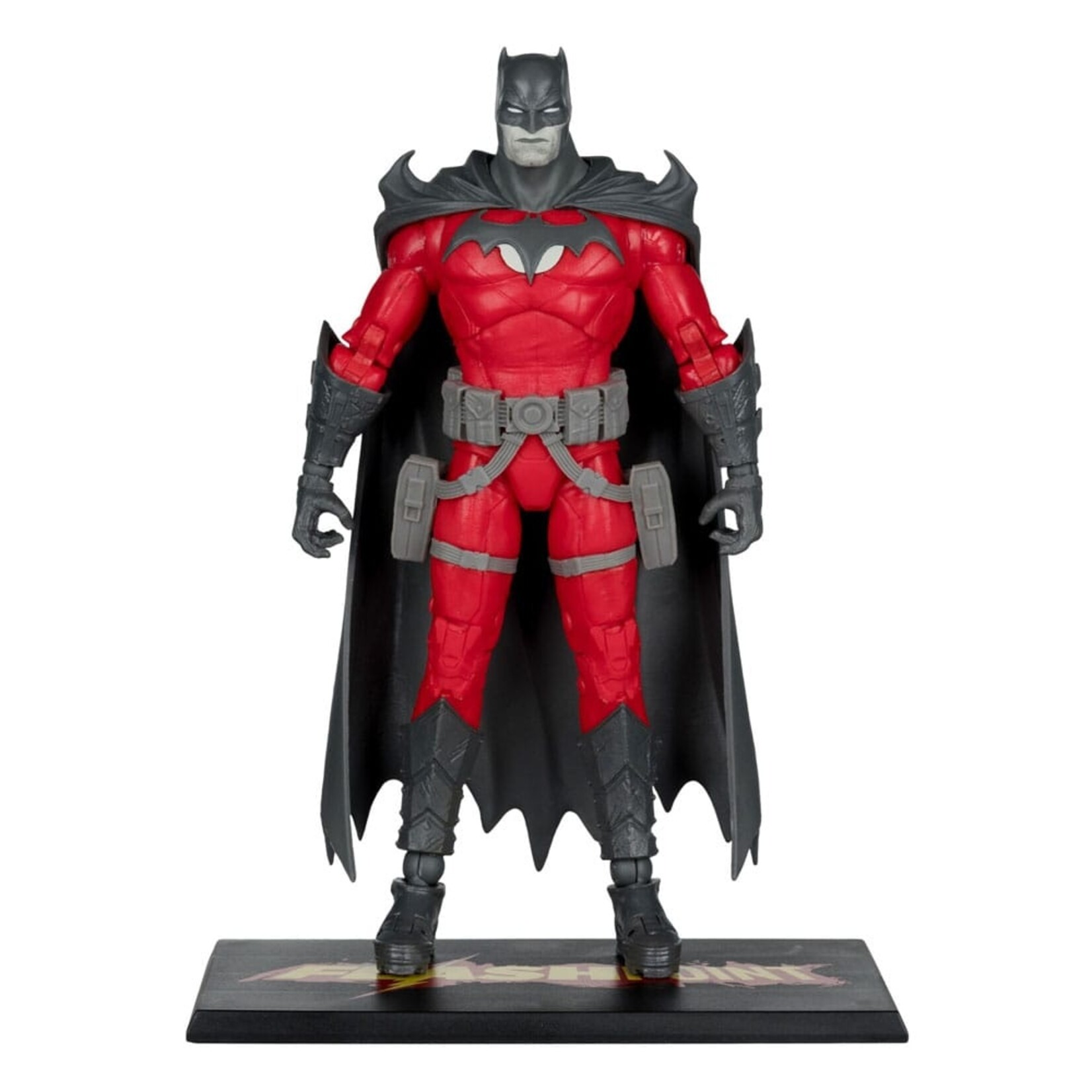 McFarlane Toys McFarlane Toys DC Comics Action Figure Batman (Flashpoint) (Black & White Accent Edition) (Gold Label) 18 cm