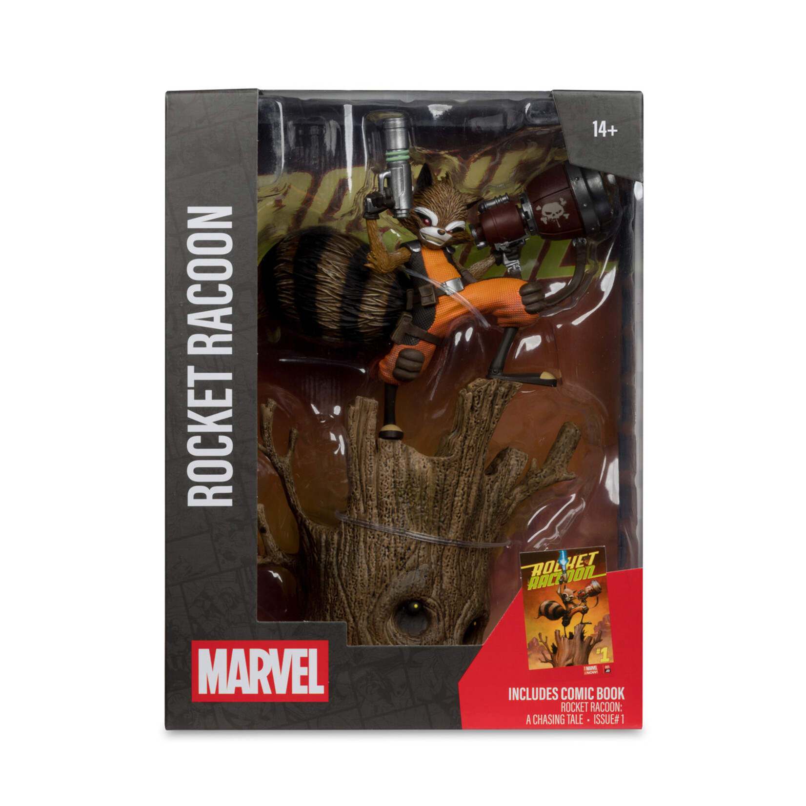McFarlane Toys McFarlane Toys Marvel Comic & Statue Rocket Racoon (Rocket Racoon: A Chasing Tale #1) 18 cm