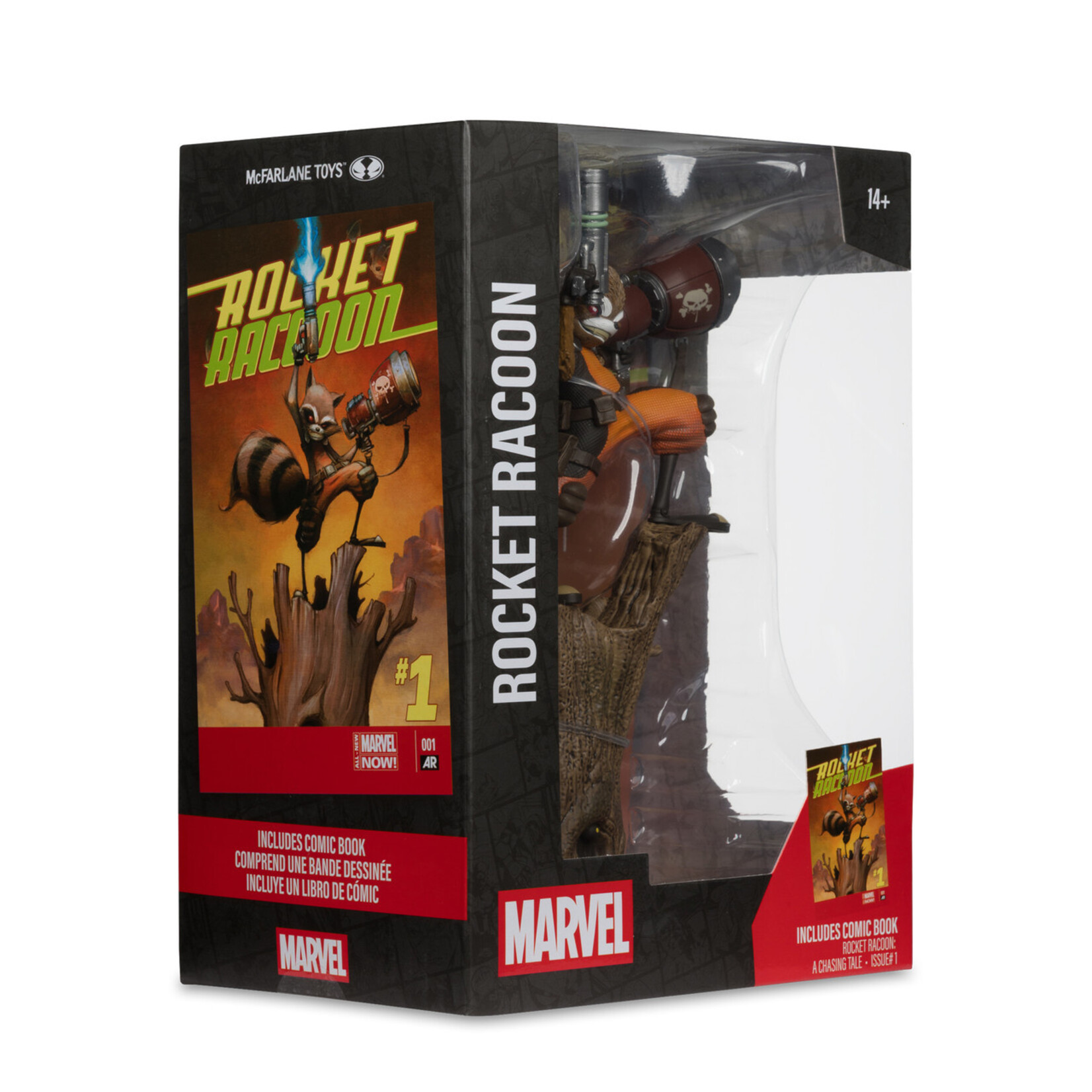 McFarlane Toys McFarlane Toys Marvel Comic & Statue Rocket Racoon (Rocket Racoon: A Chasing Tale #1) 18 cm