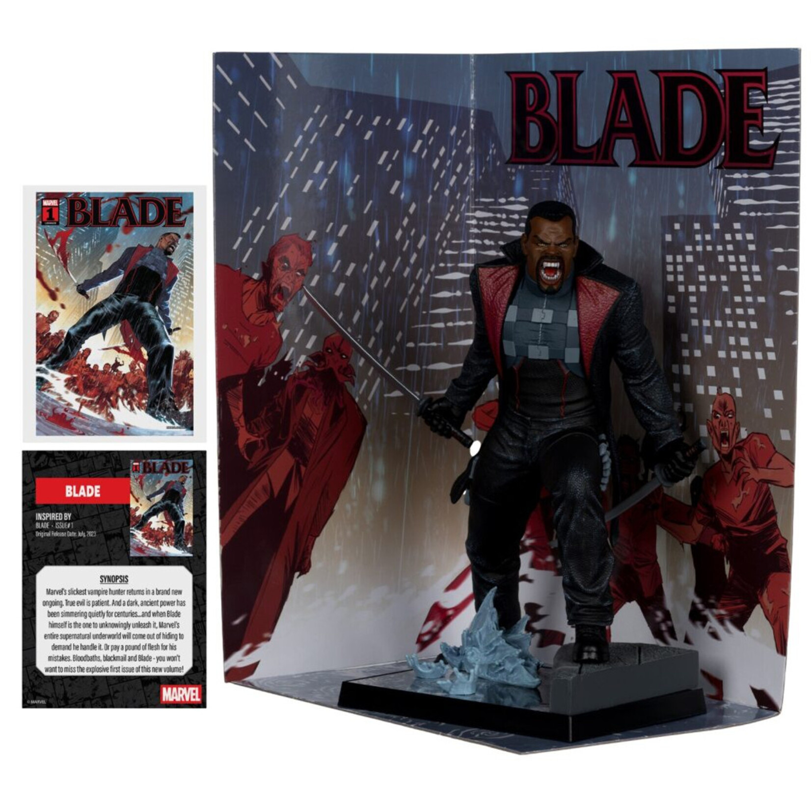 McFarlane Toys McFarlane Toys Marvel Comic & Statue Blade (Blade #1) 19 cm