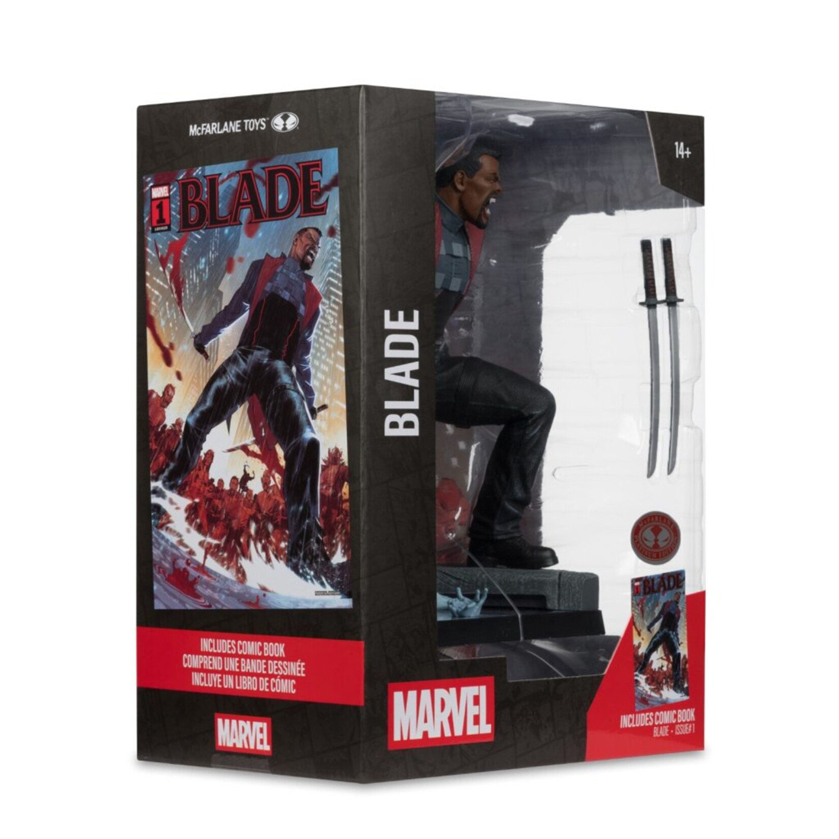 McFarlane Toys McFarlane Toys Marvel Comic & Statue Blade (Blade #1) 19 cm