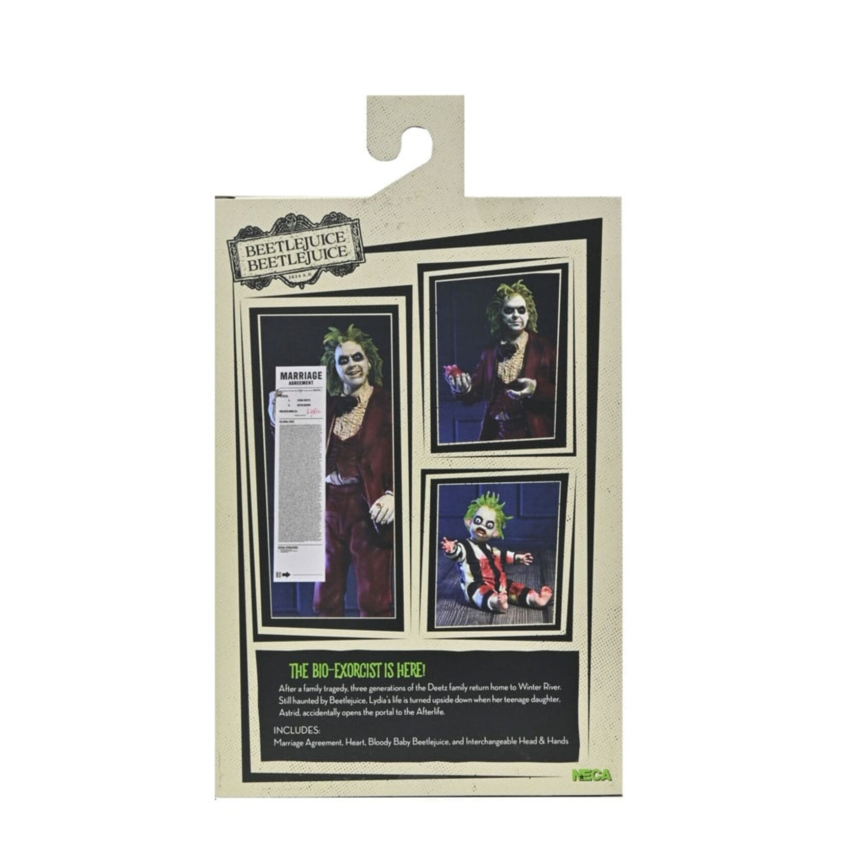 NECA NECA Beetlejuice Beetlejuice Ultimate  Action Figure Beetlejuice (Wedding Tuxedo) 18 cm