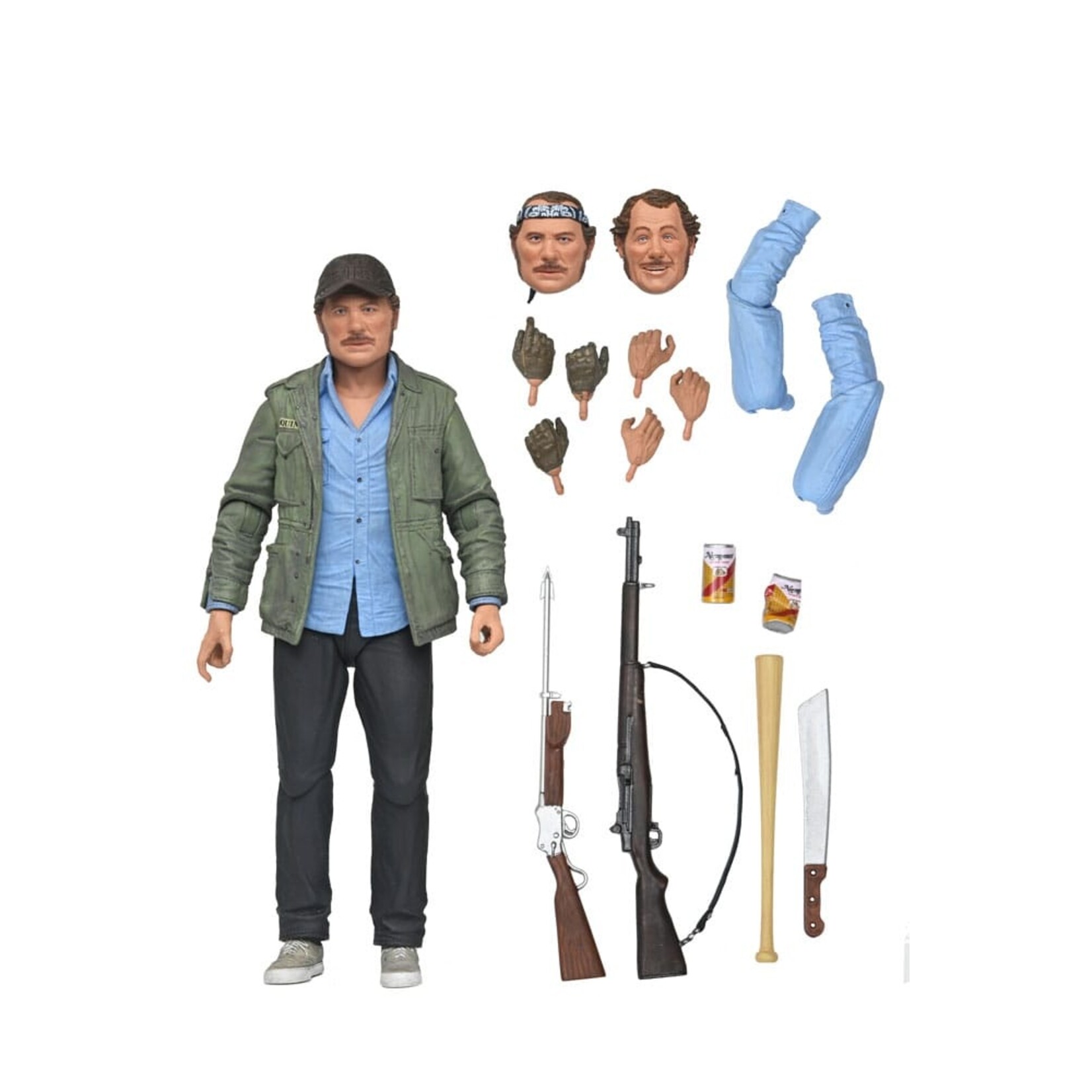 NECA NECA Jaws Ultimate  Action Figure Sam Quint 18 cm