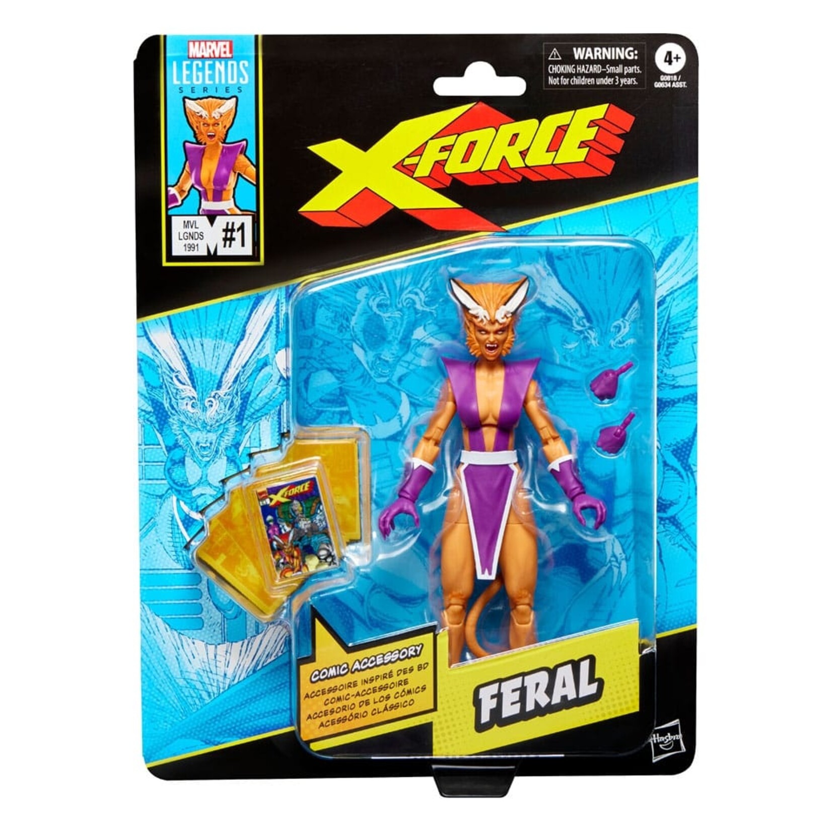 Hasbro Hasbro Marvel Legends X-Force Action Figure Feral 15 cm