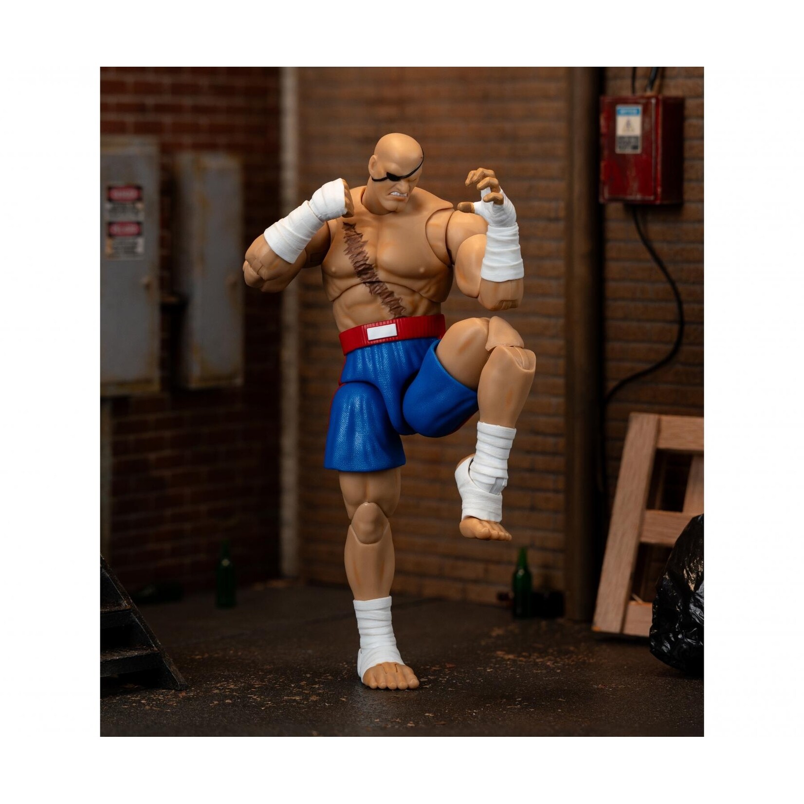 Jada Jada Ultra Street Fighter II Action Figure Sagat 19 cm