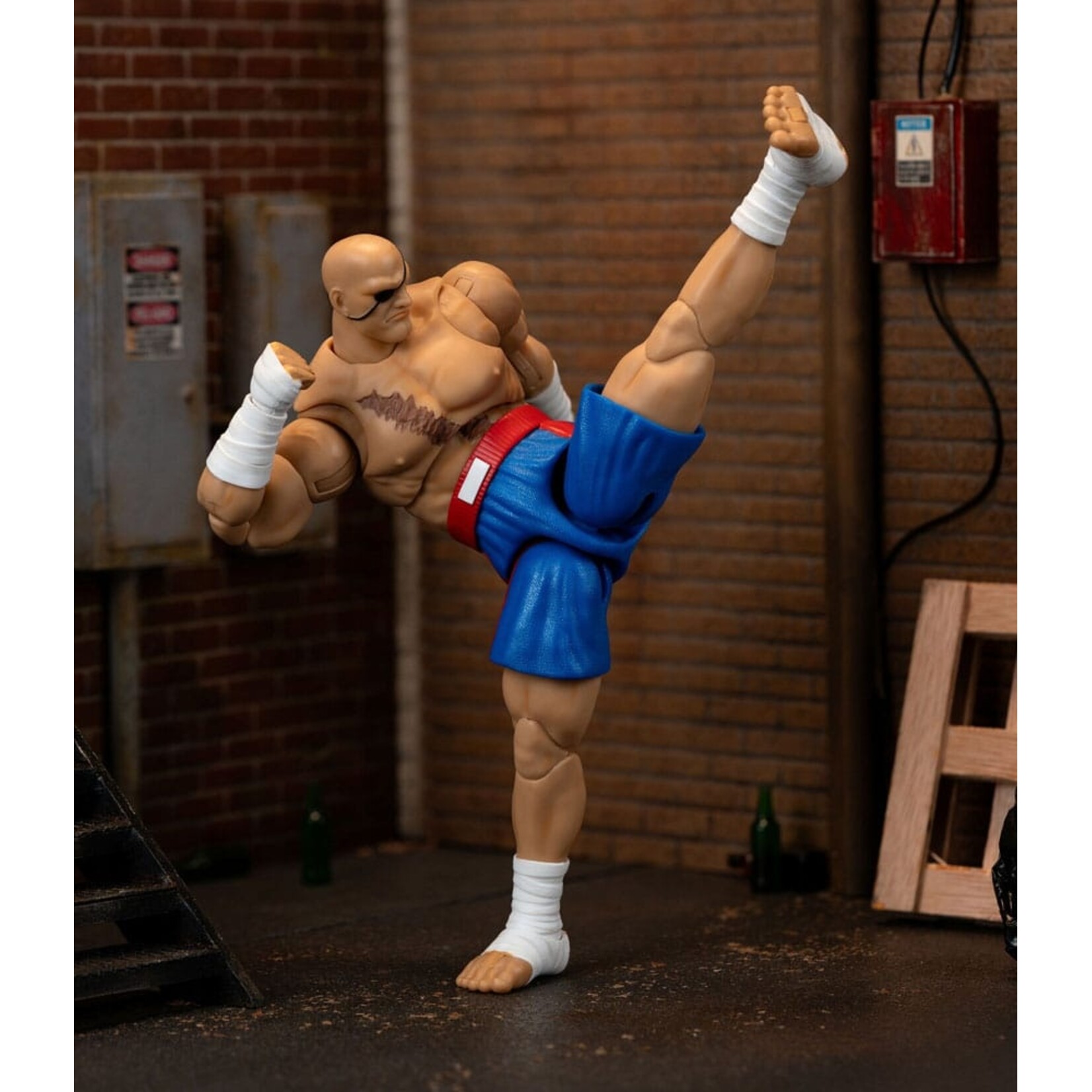 Jada Jada Ultra Street Fighter II Action Figure Sagat 19 cm