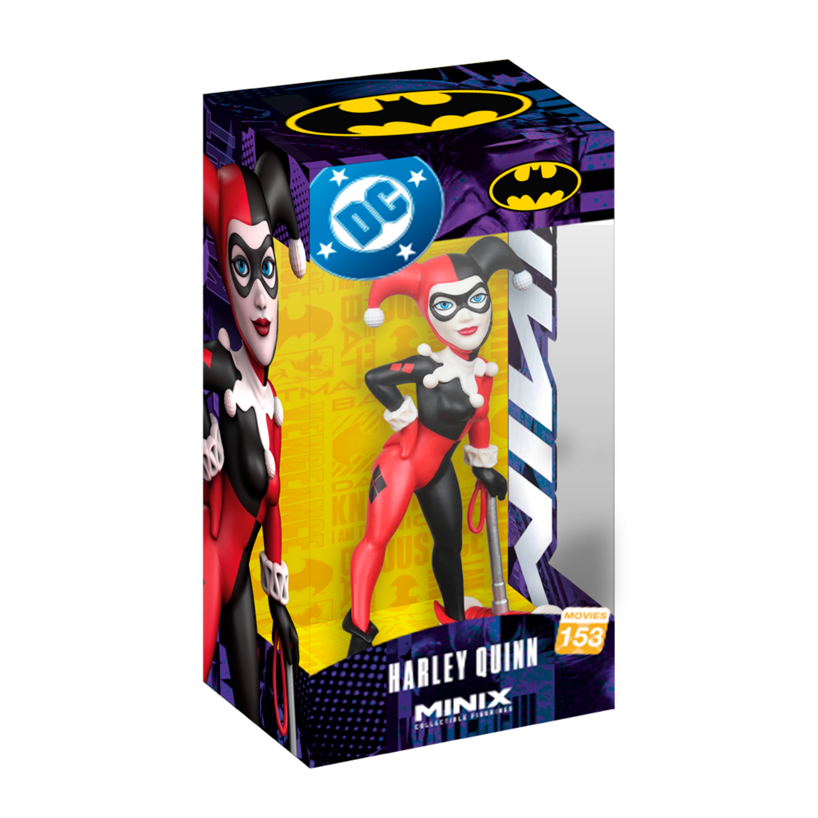 Minix Minix DC Comics Collectible Figure Harley Quinn with hammer 12 cm