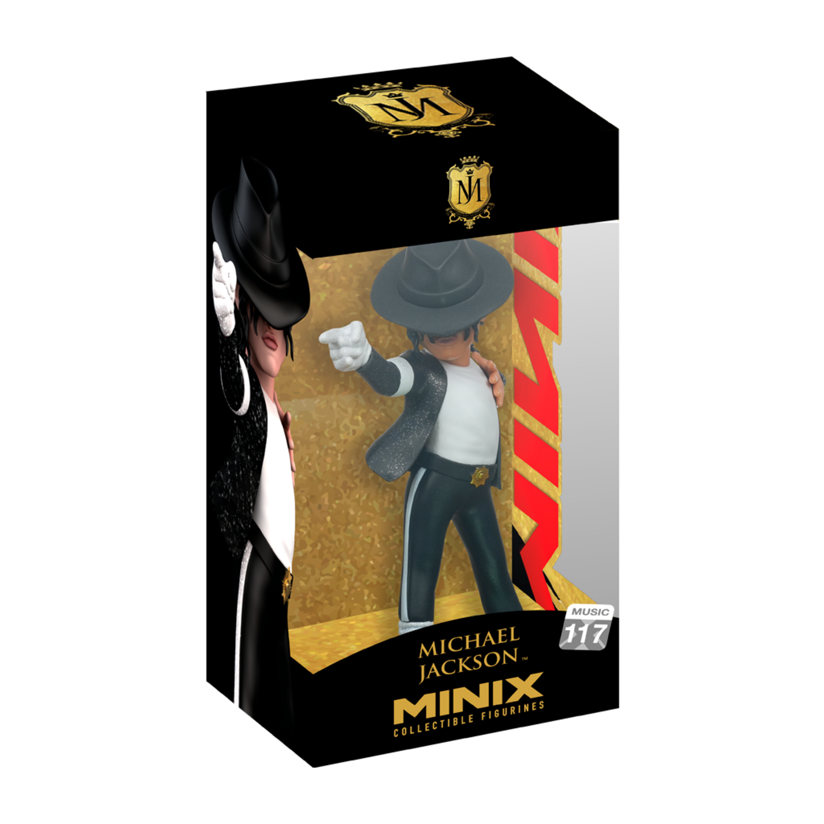 Minix Minix Michael Jackson Collectible Figure Billie Jean 12 cm