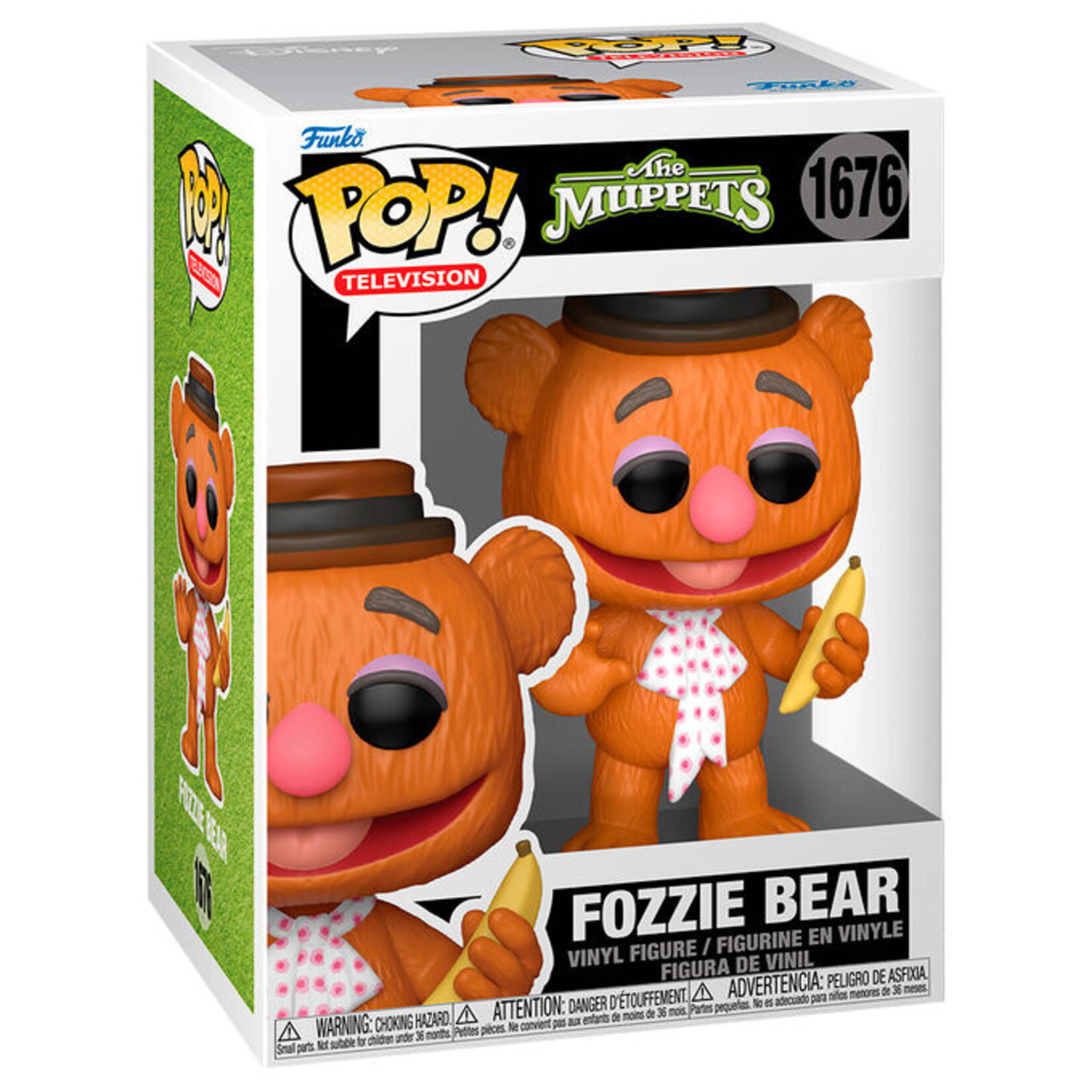 Funko Funko Disney The Muppets POP! Television Vinyl Figure Fozzie Bear 9 cm