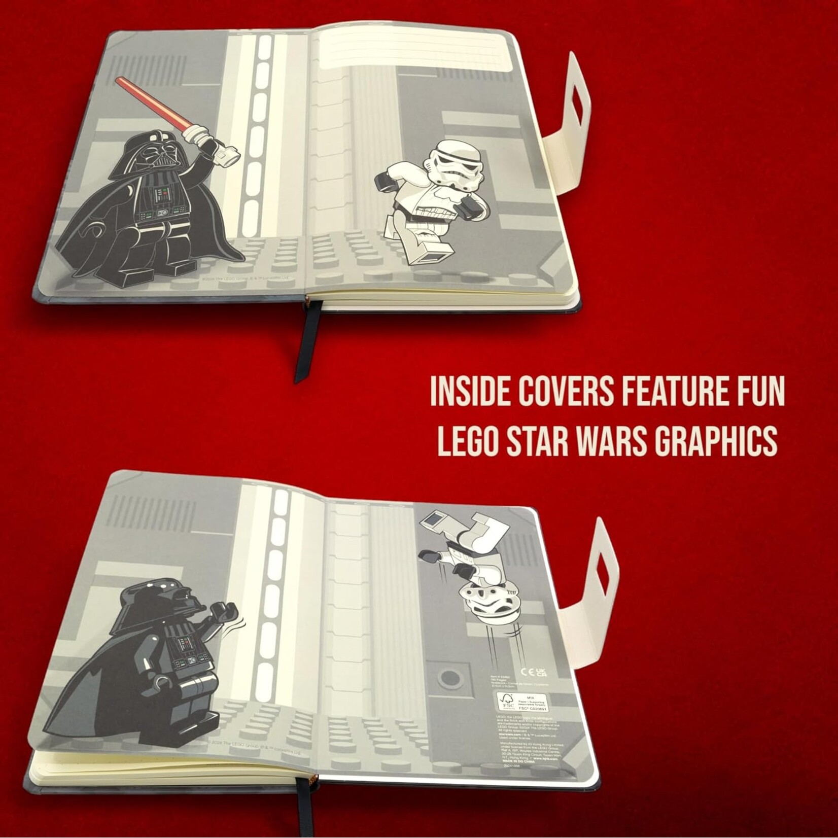 LEGO LEGO Star Wars Notebook with Pen Darth Vader