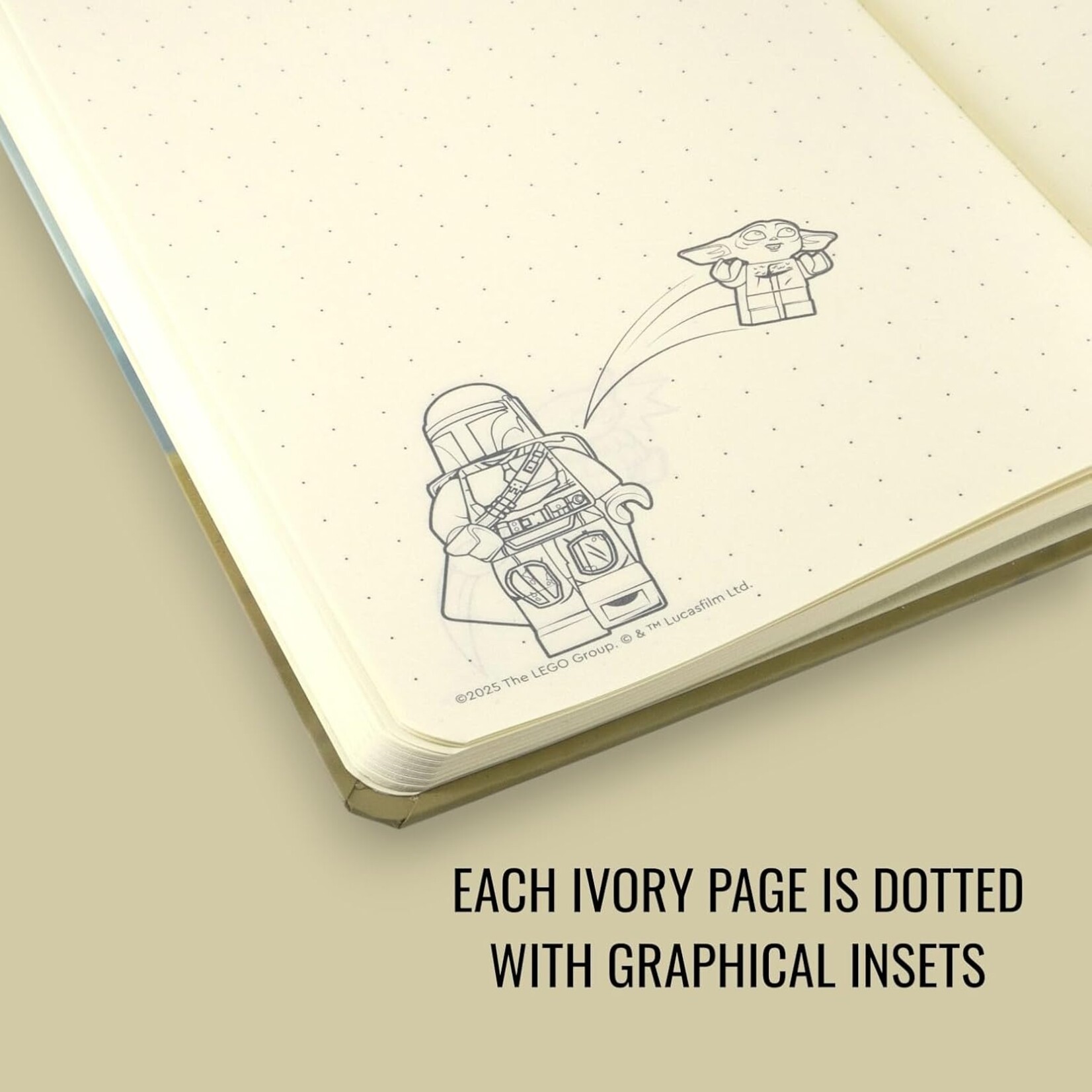 LEGO LEGO Star Wars The Mandalorian Notebook with Pen Mandalorian