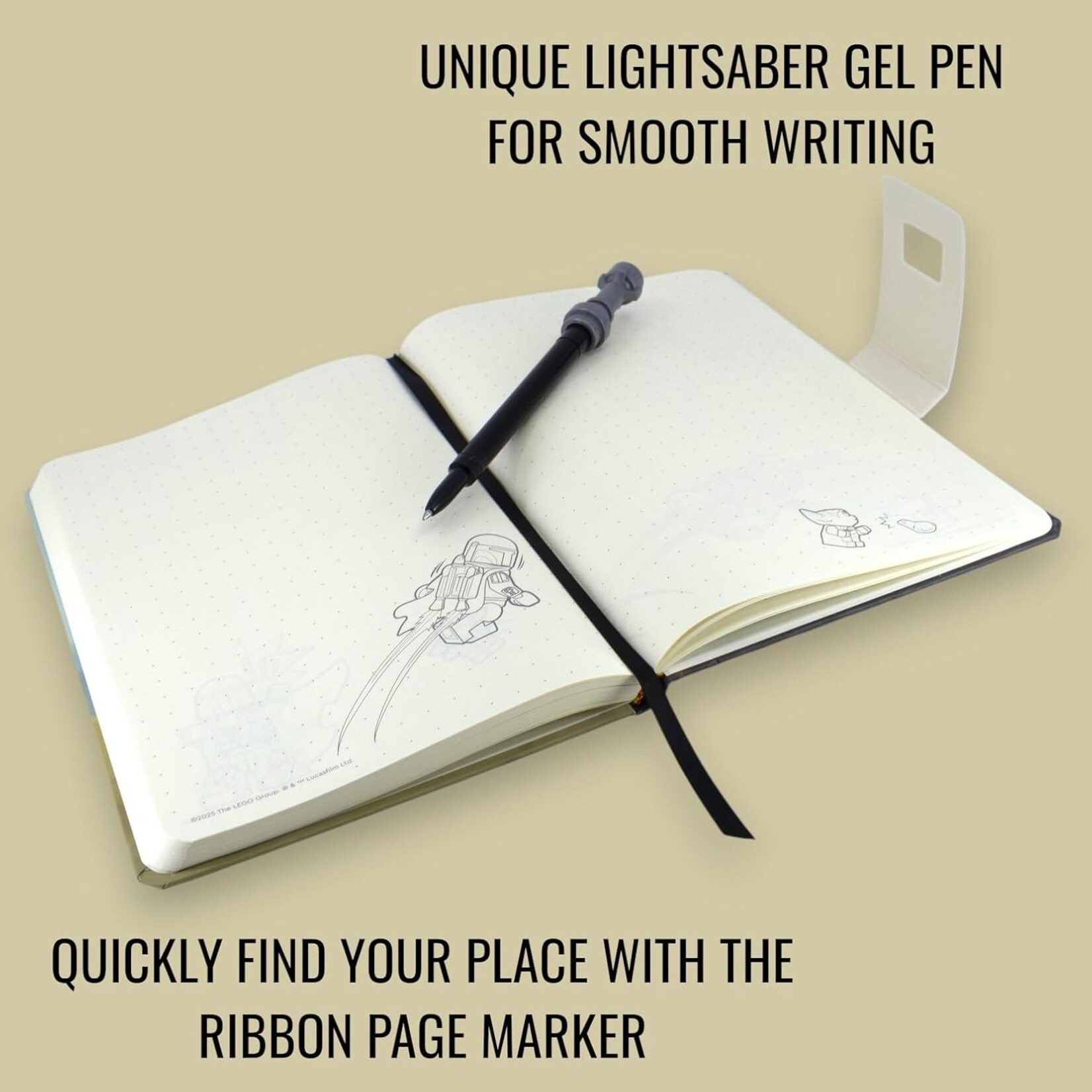 LEGO LEGO Star Wars The Mandalorian Notebook with Pen Mandalorian