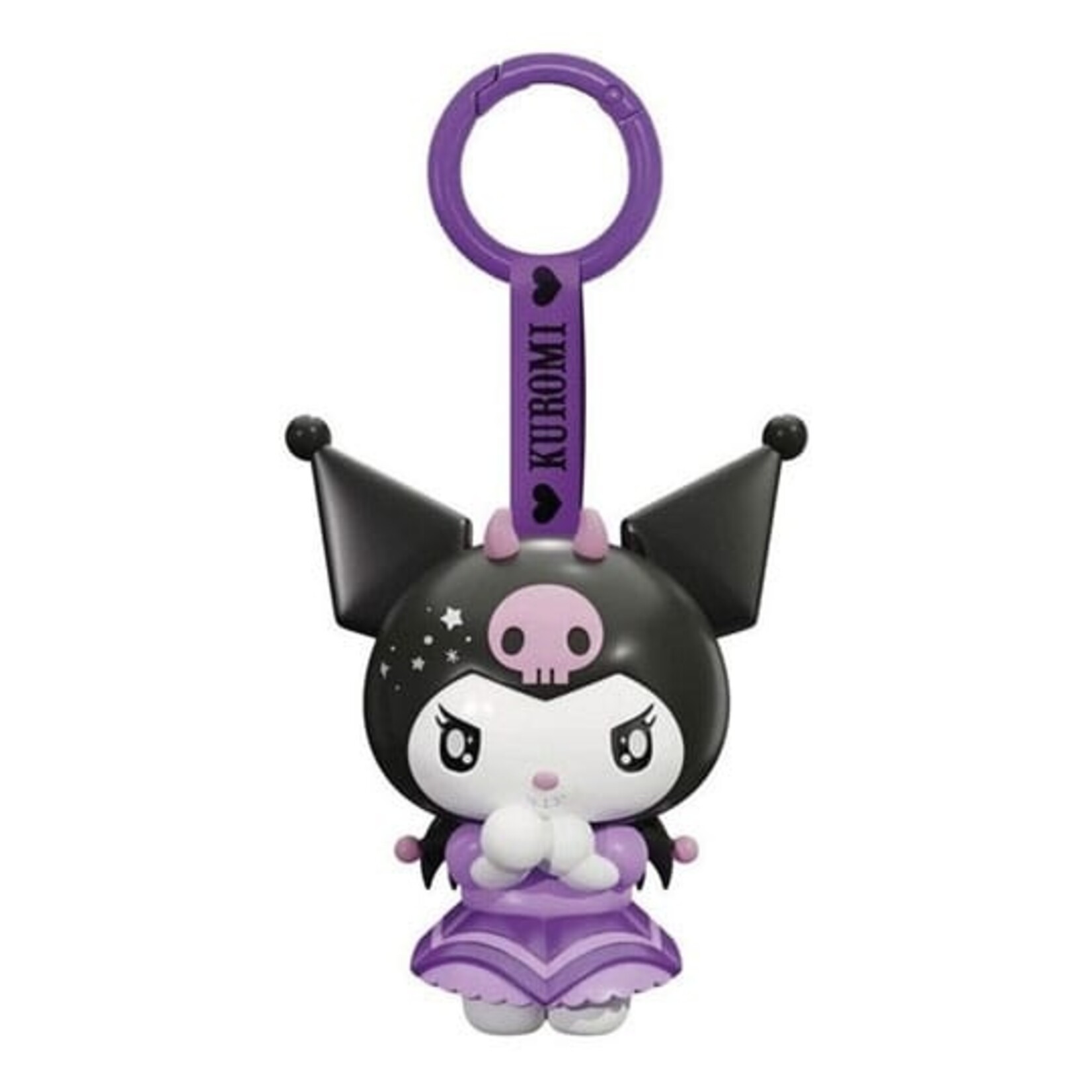 Comansi Comansi Sanrio Angel & Devil Keyring Kuromi 8 cm