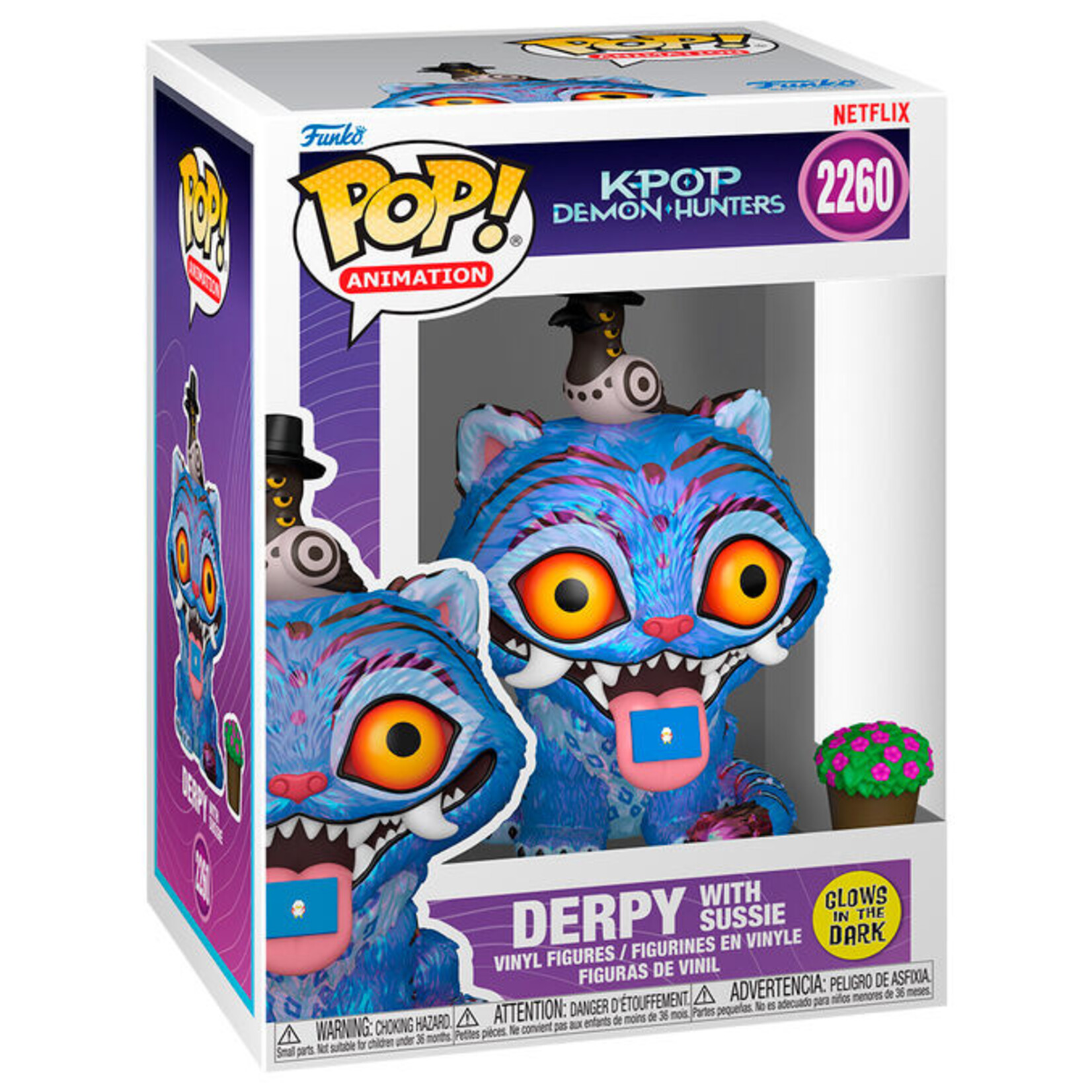Funko Funko Kpop Demon Hunters POP! Animation Vinyl Figure Derpy with Sussie GITD 9 cm