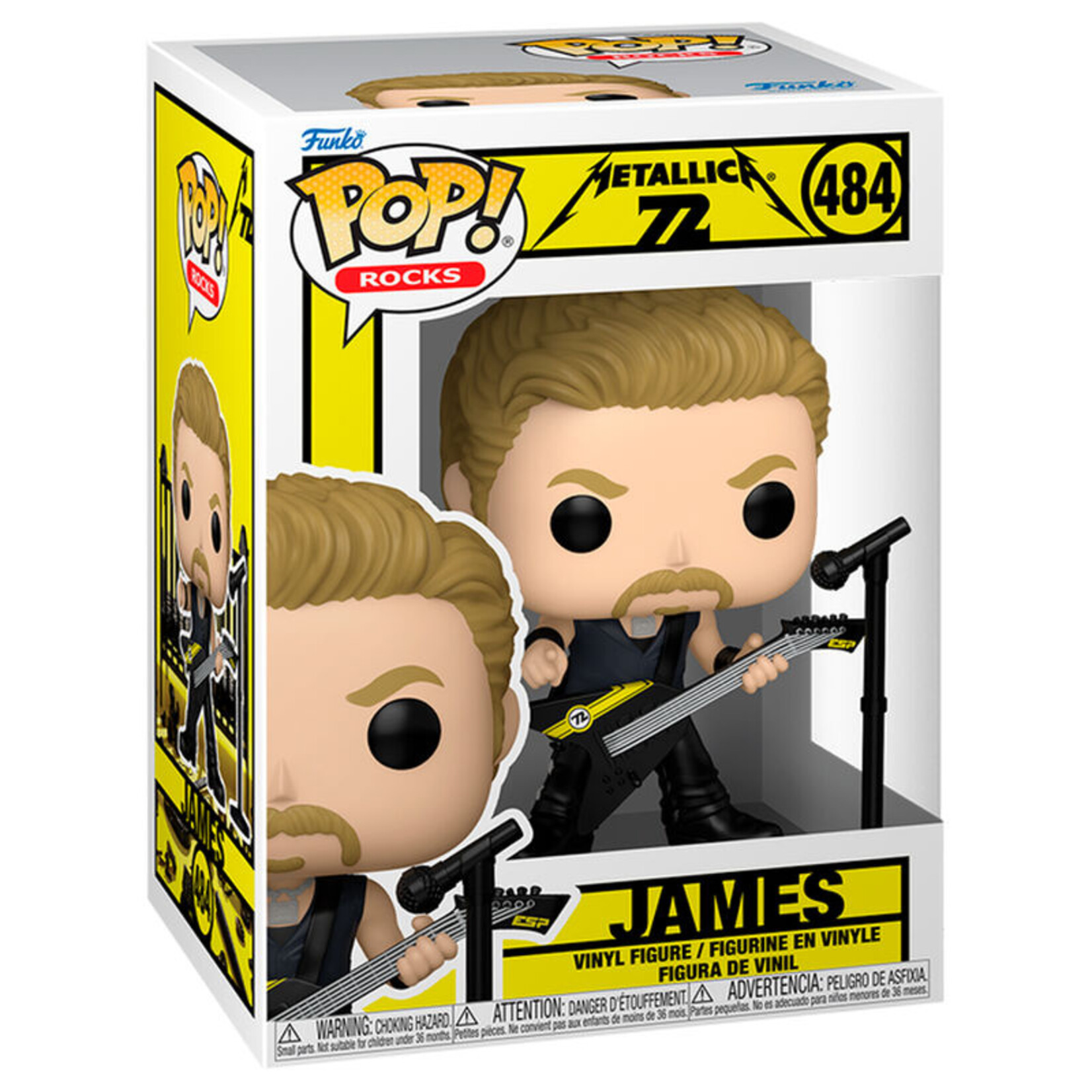 Funko Funko Metallica POP! Rocks Vinyl Figure James (72 Seasons) 9 cm