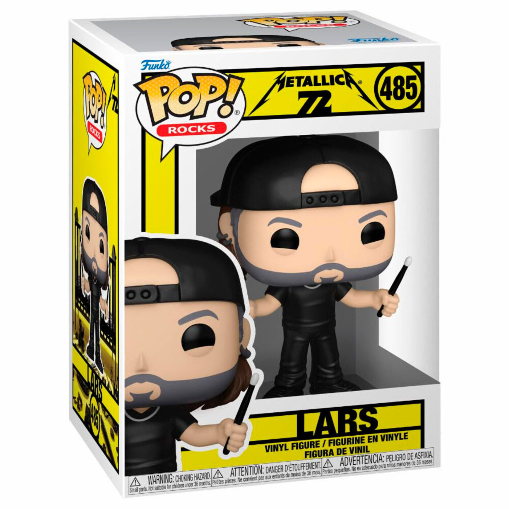 Funko Funko Metallica POP! Rocks Vinyl Figure Lars (72 Seasons) 9 cm