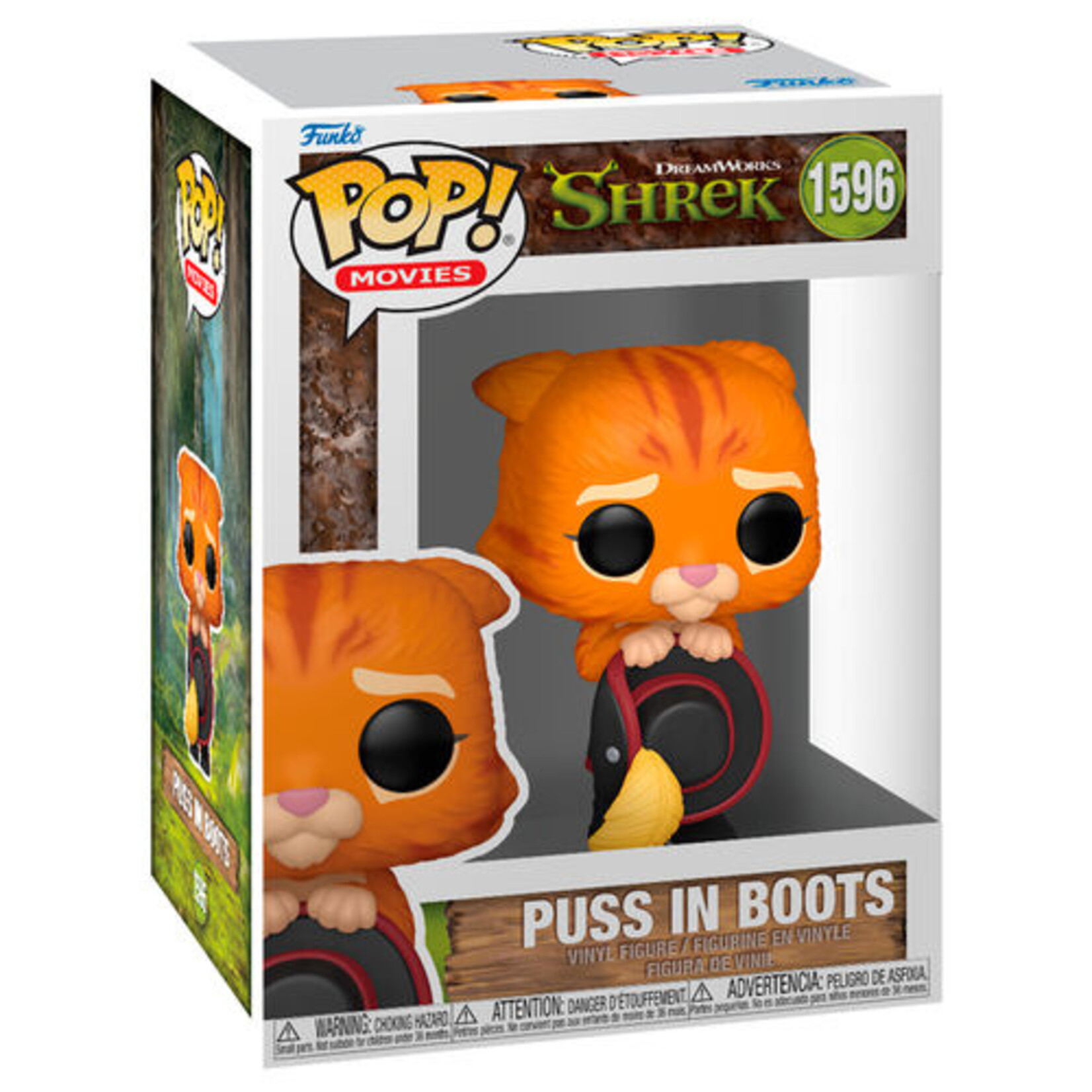 Funko Funko Shrek POP! Movies Vinyl Figure Puss in Boots 9 cm
