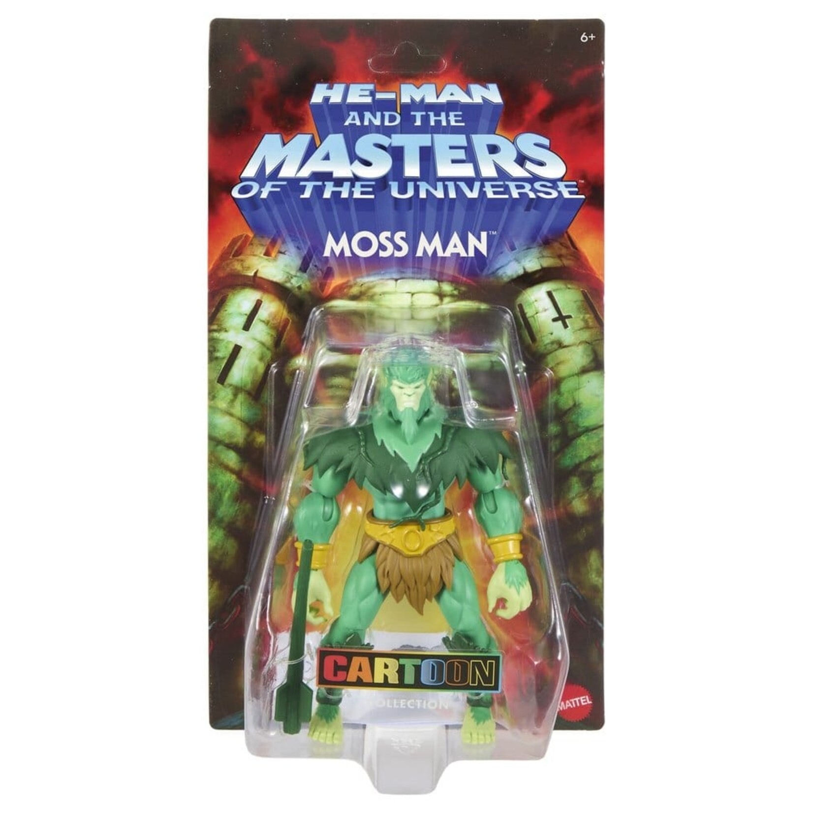 Mattel Mattel Masters of the Universe Origins Action Figure Cartoon Collection Moss Man 14 cm