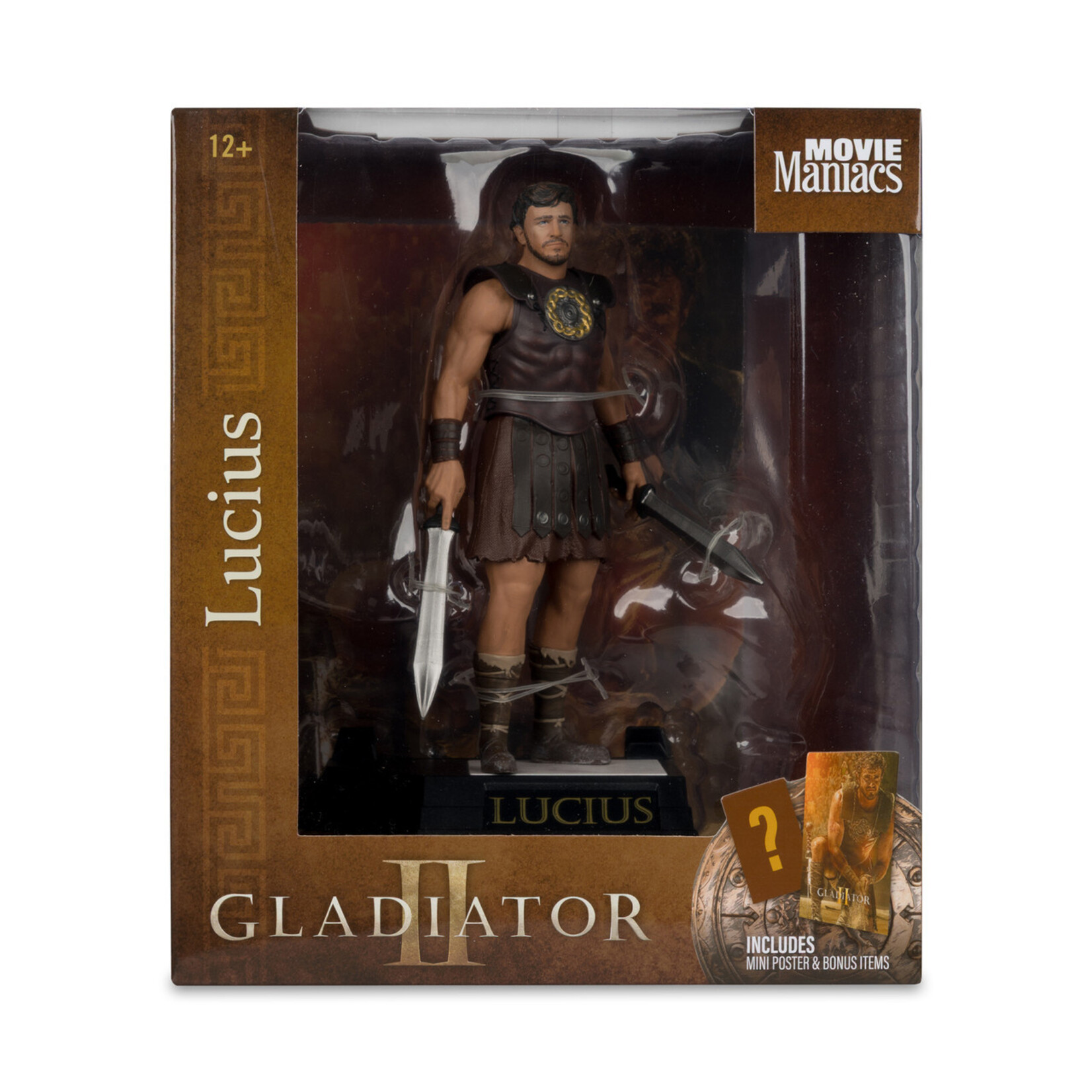 McFarlane Toys McFarlane Toys Gladiator II Movie Maniacs PVC Statue Lucius 16 cm