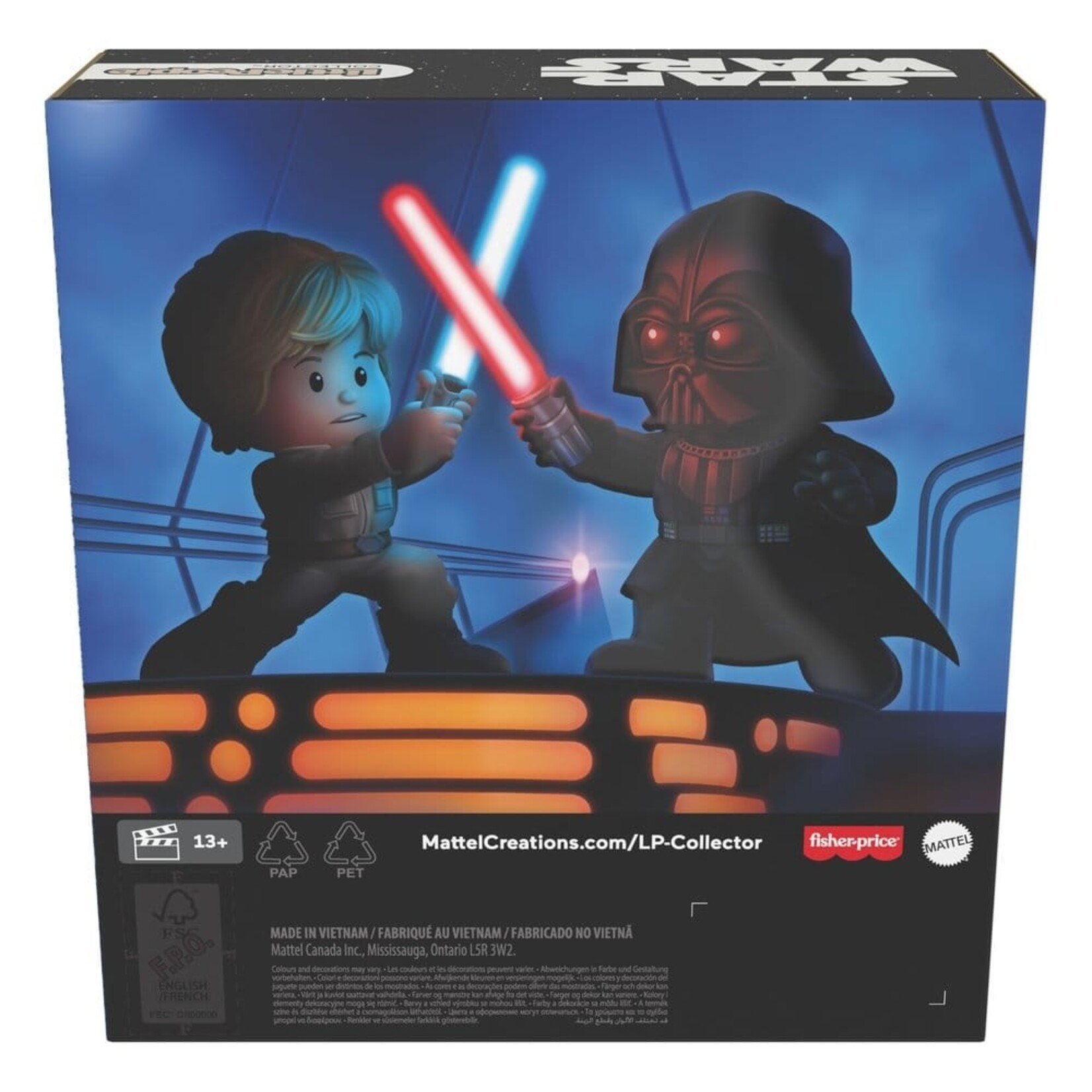 Fisher-Price Fisher-Price Star Wars Little People Collector Mini Figures I Am Your Father 2-Pack