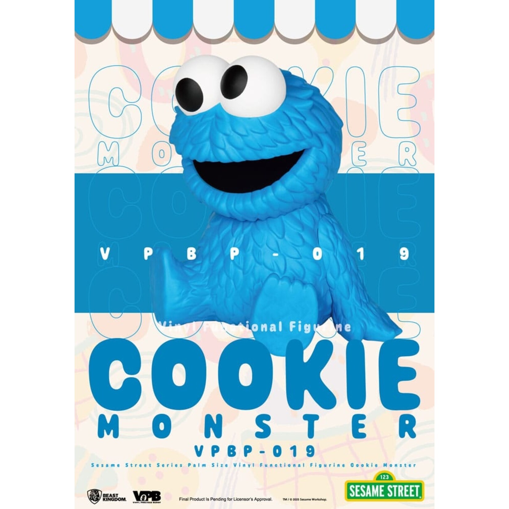 Beast Kingdom Beast Kingdom Sesame Street Vinyl Piggy Bank Cookie Monster 12 cm