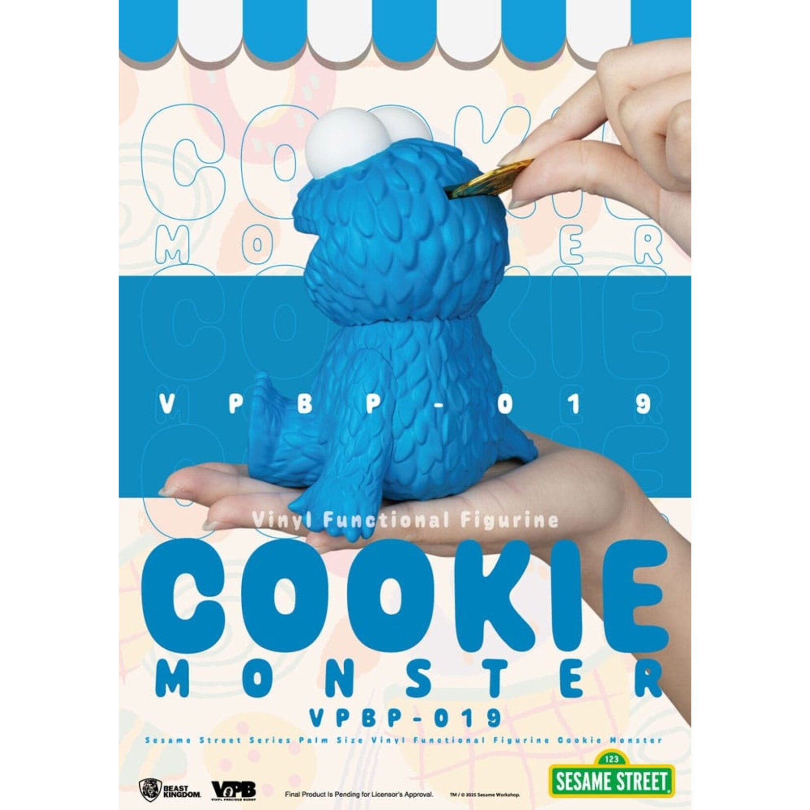 Beast Kingdom Beast Kingdom Sesame Street Vinyl Piggy Bank Cookie Monster 12 cm