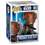 Funko Funko Star Wars: The Mandalorian and Grogu POP! Vinyl Figure Mercenary Guard Droid 9 cm