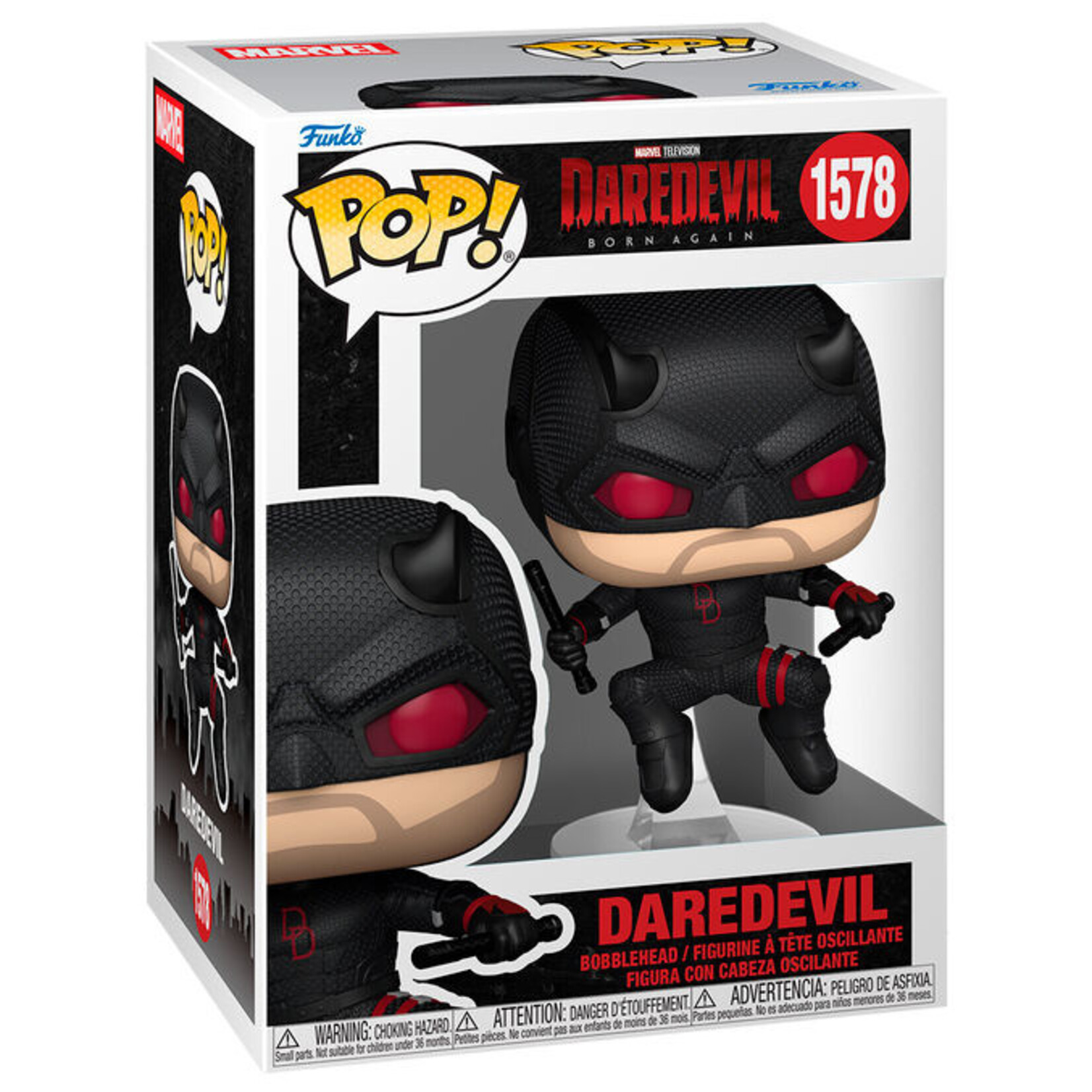 Funko Funko Marvel Daredevil: Born Again POP! Vinyl Figure Daredevil (Black Suit) 9 cm
