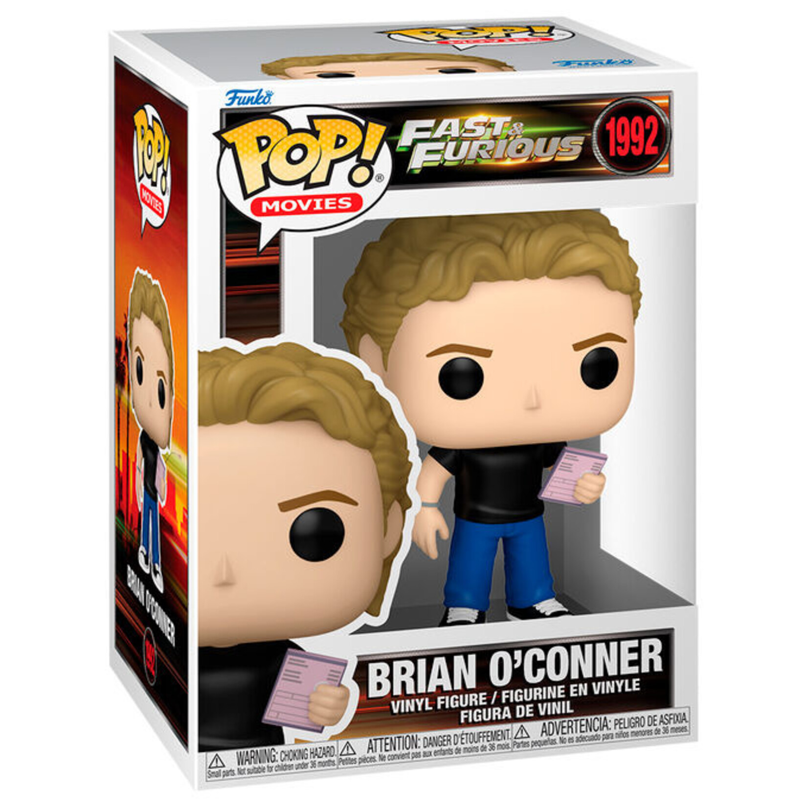 Funko Funko Fast & Furious POP! Movies Vinyl Figure Brian O'Conner 9 cm