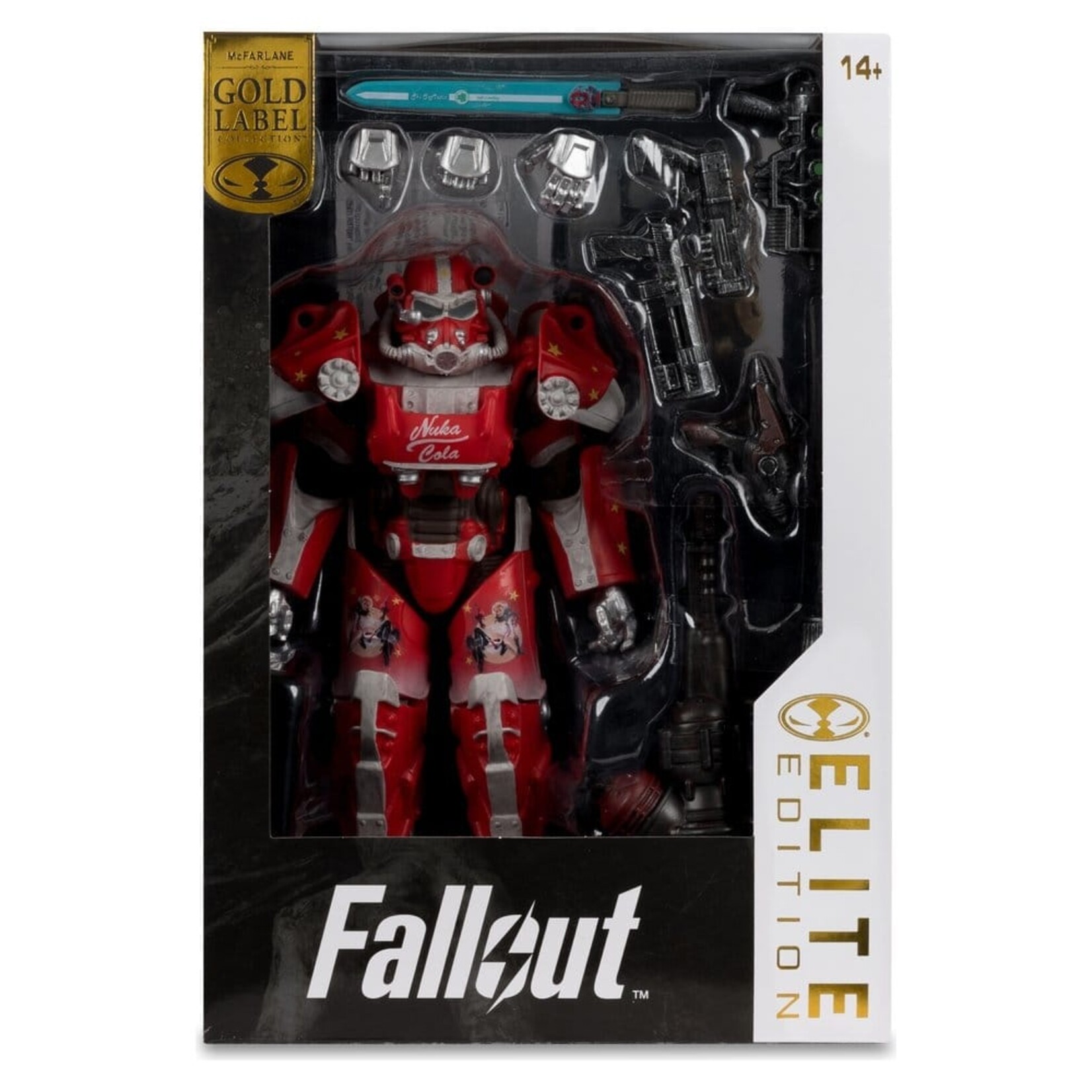 McFarlane Toys McFarlane Toys Fallout 76 Elite Edition Action Figure Nuka Cola T-60 (Gold Label) 19 cm