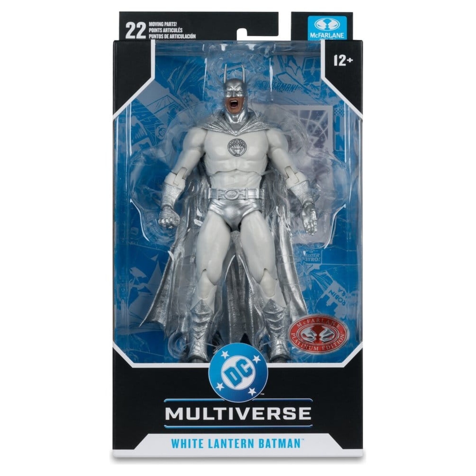 McFarlane Toys McFarlane Toys DC Comics Brightest Day Action Figure White Lantern Batman (Red Platinum Edition) 18 cm