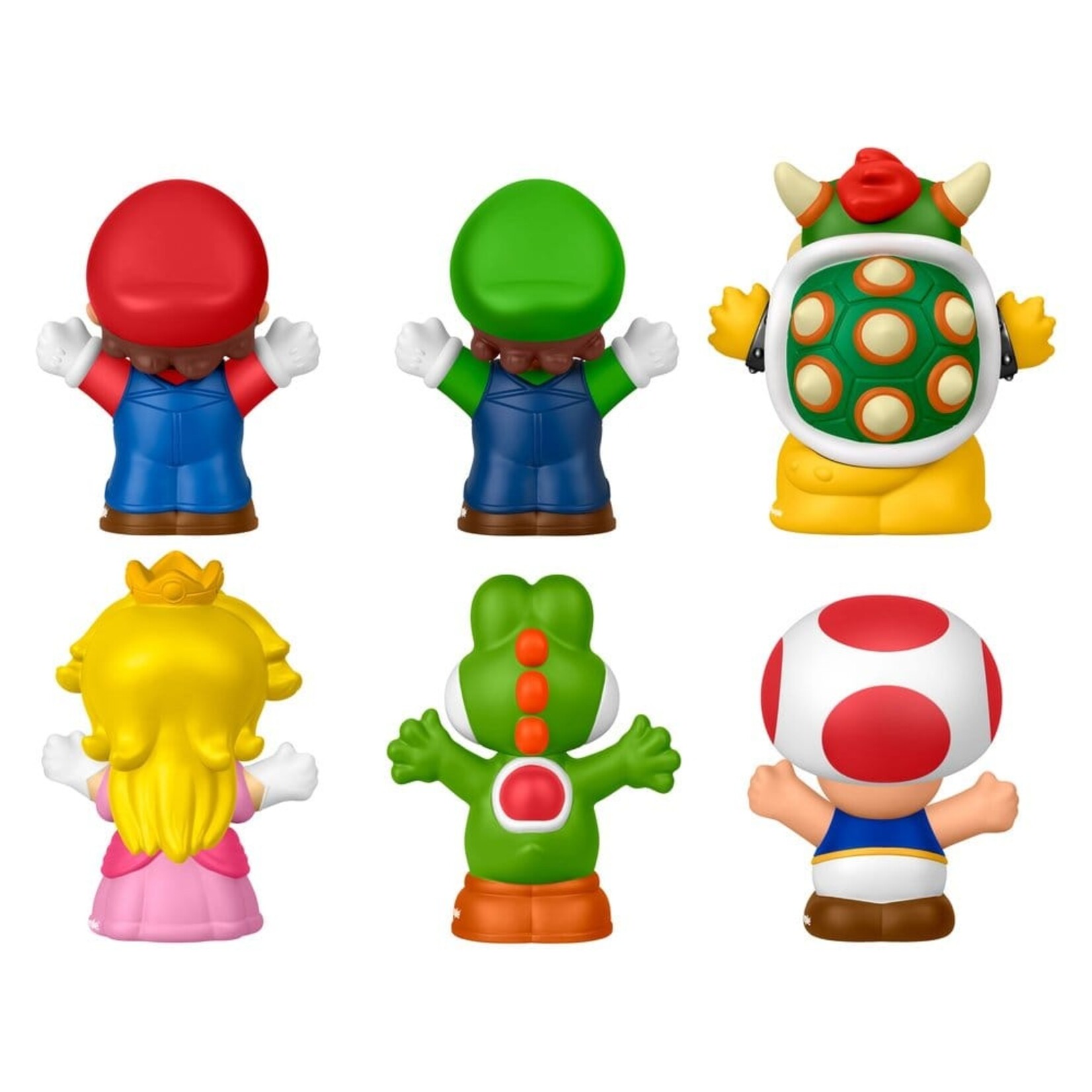 Fisher-Price Fisher-Price My Mario Little People Collector Mini Figures 6-Pack