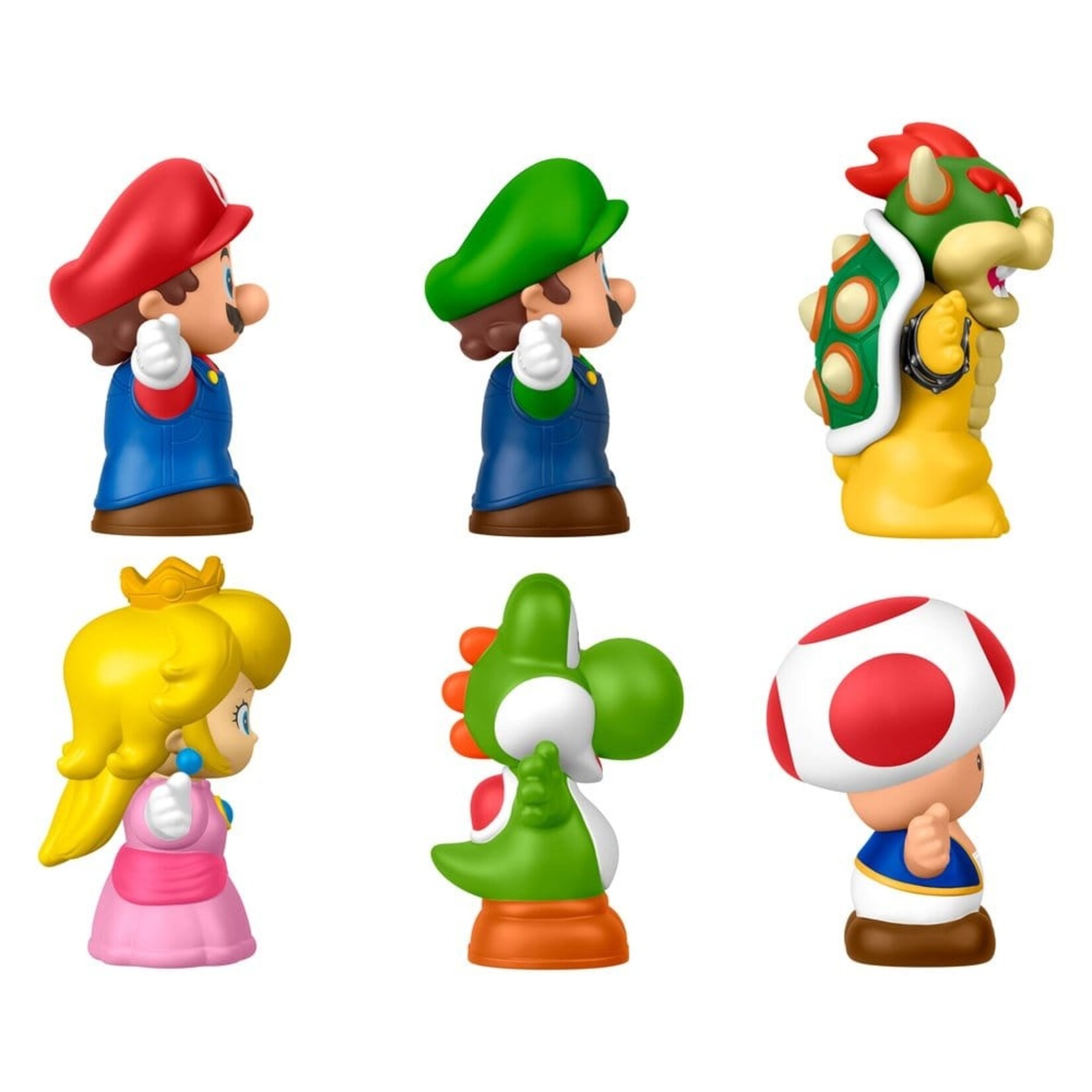 Fisher-Price Fisher-Price My Mario Little People Collector Mini Figures 6-Pack