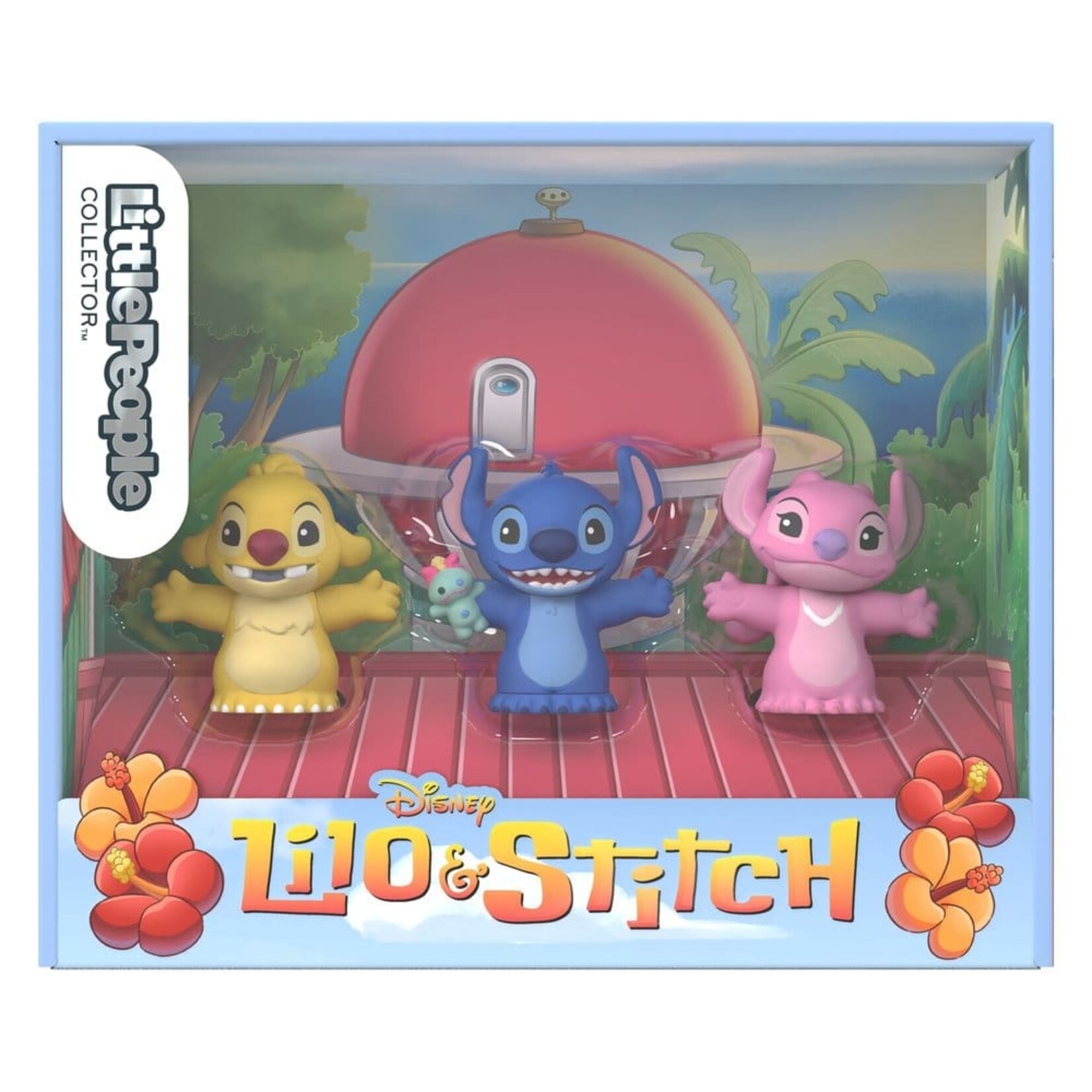 Fisher-Price Fisher-Price Disney Lilo & Stitch Little People Collector Mini Figures Stitch & The Cousins 3-Pack