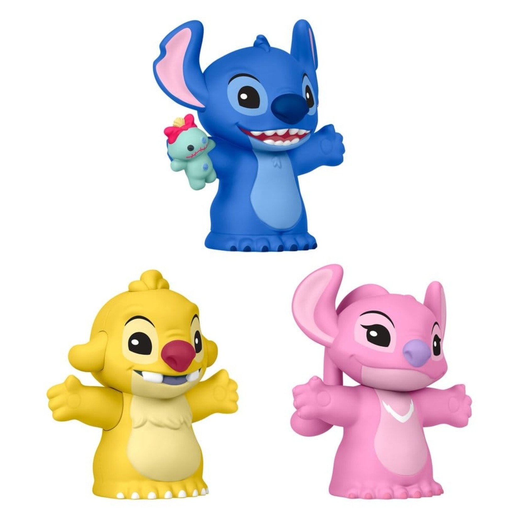 Fisher-Price Fisher-Price Disney Lilo & Stitch Little People Collector Mini Figures Stitch & The Cousins 3-Pack