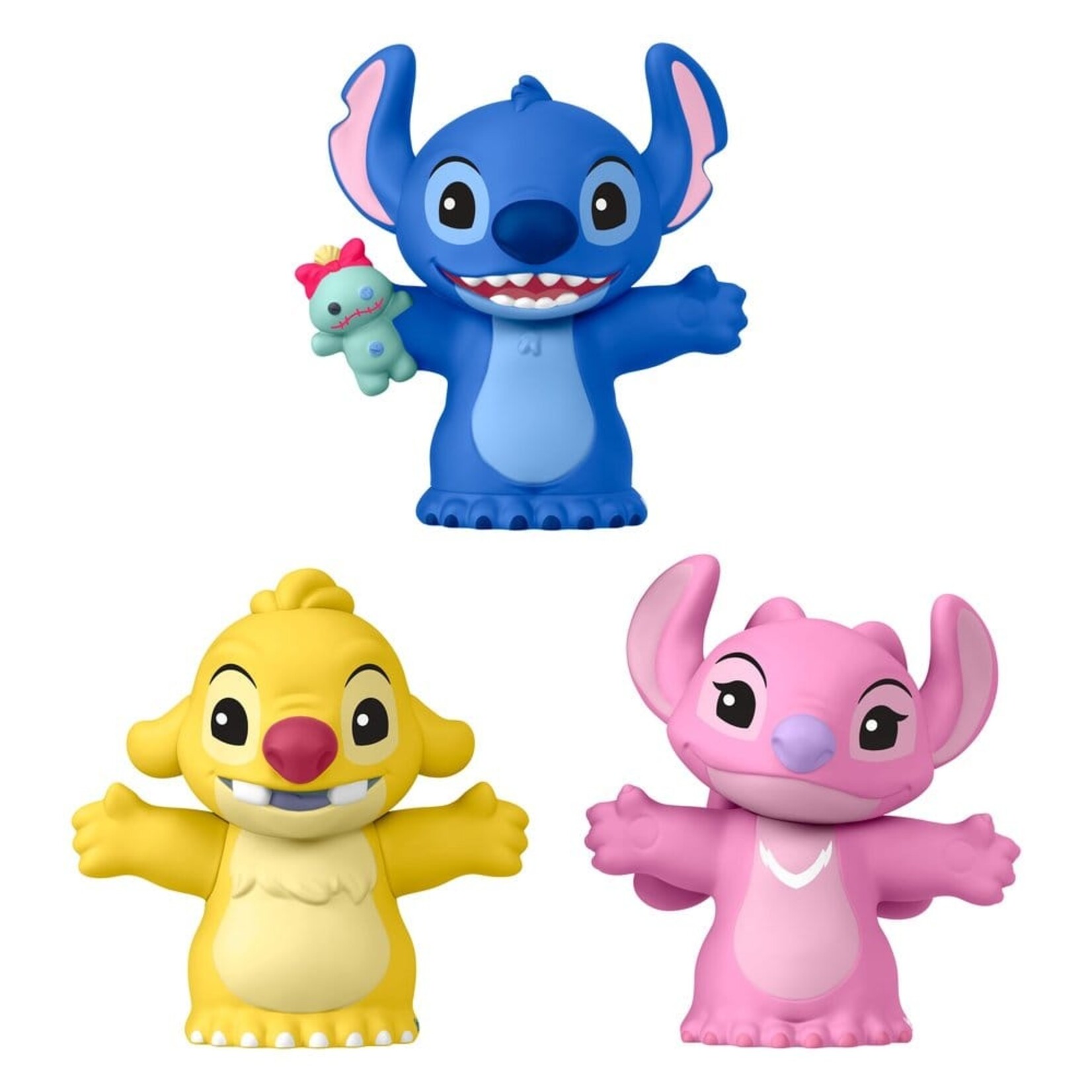 Fisher-Price Fisher-Price Disney Lilo & Stitch Little People Collector Mini Figures Stitch & The Cousins 3-Pack