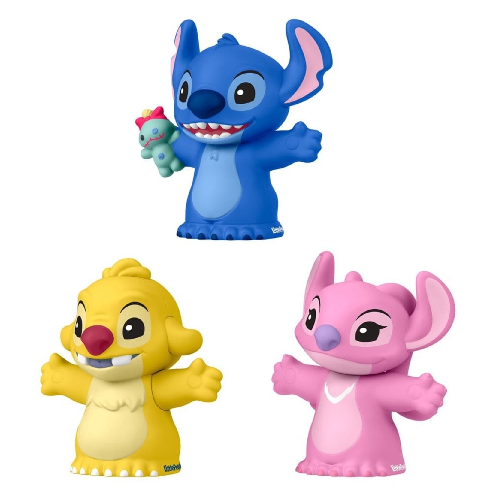 Fisher-Price Fisher-Price Disney Lilo & Stitch Little People Collector Mini Figures Stitch & The Cousins 3-Pack