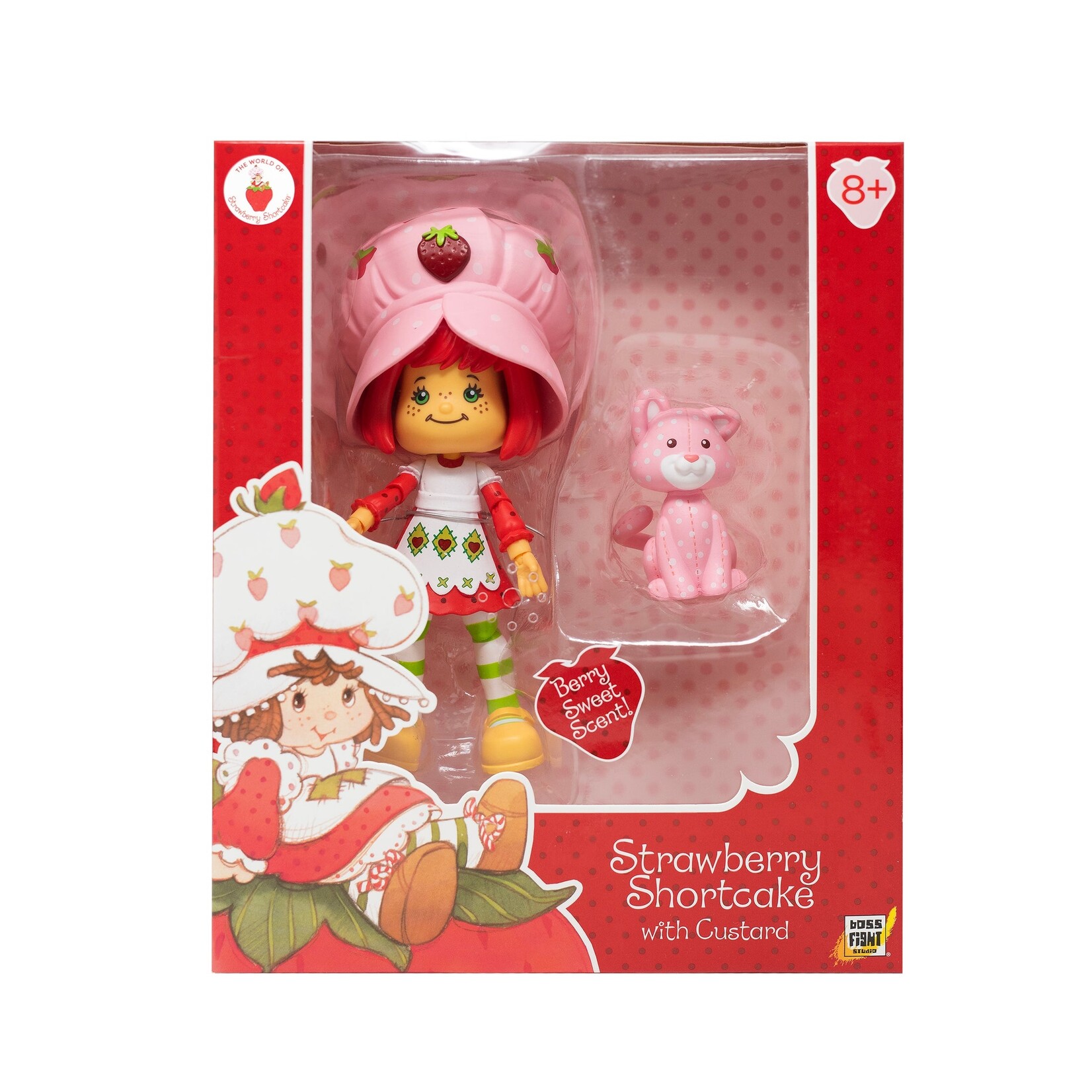 Boss Fight Studio Boss Fight Studio Strawberry Shortcake Action Figure Strawberry Shortcake & Custard