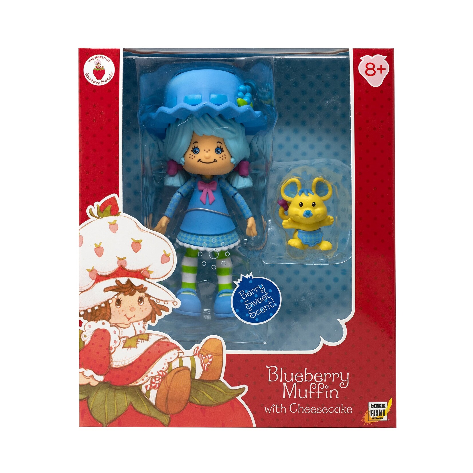 Boss Fight Studio Boss Fight Studio Strawberry Shortcake Action Figure Blueberry Muffin & Cheesecake