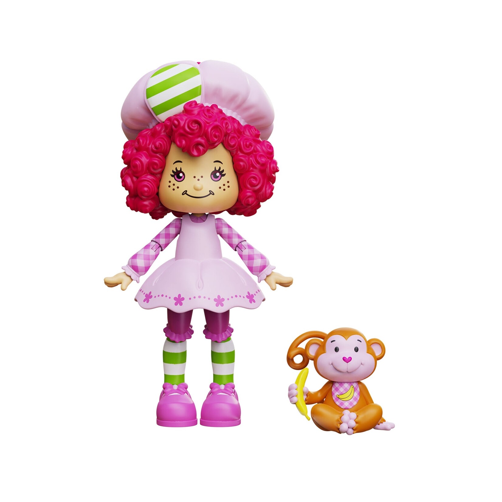 Boss Fight Studio Boss Fight Studio Strawberry Shortcake Action Figure Raspberry Tart & Rhubarb Monkey